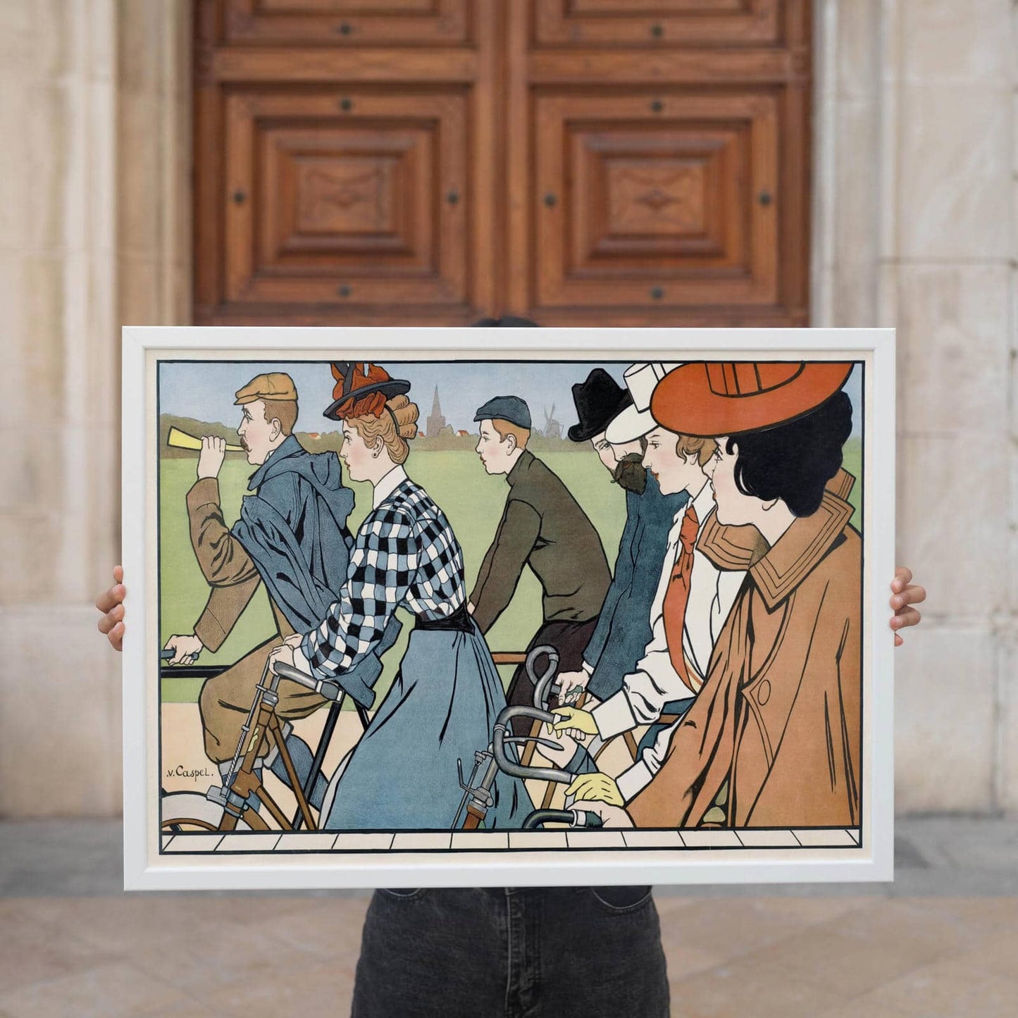 Sundays Are For Cycling Horizontal Print - HypeSheriff