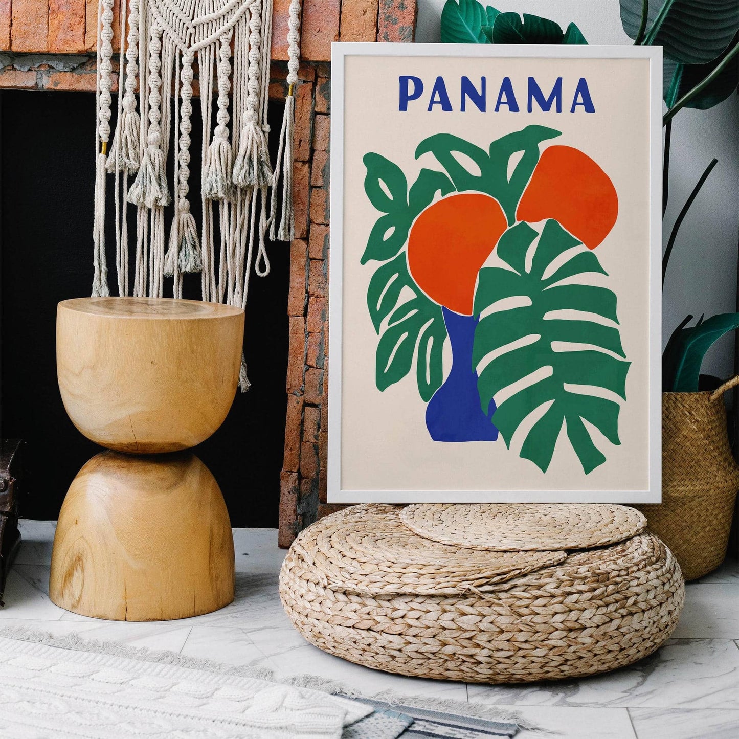 Retro Panama Travel Poster - HypeSheriff
