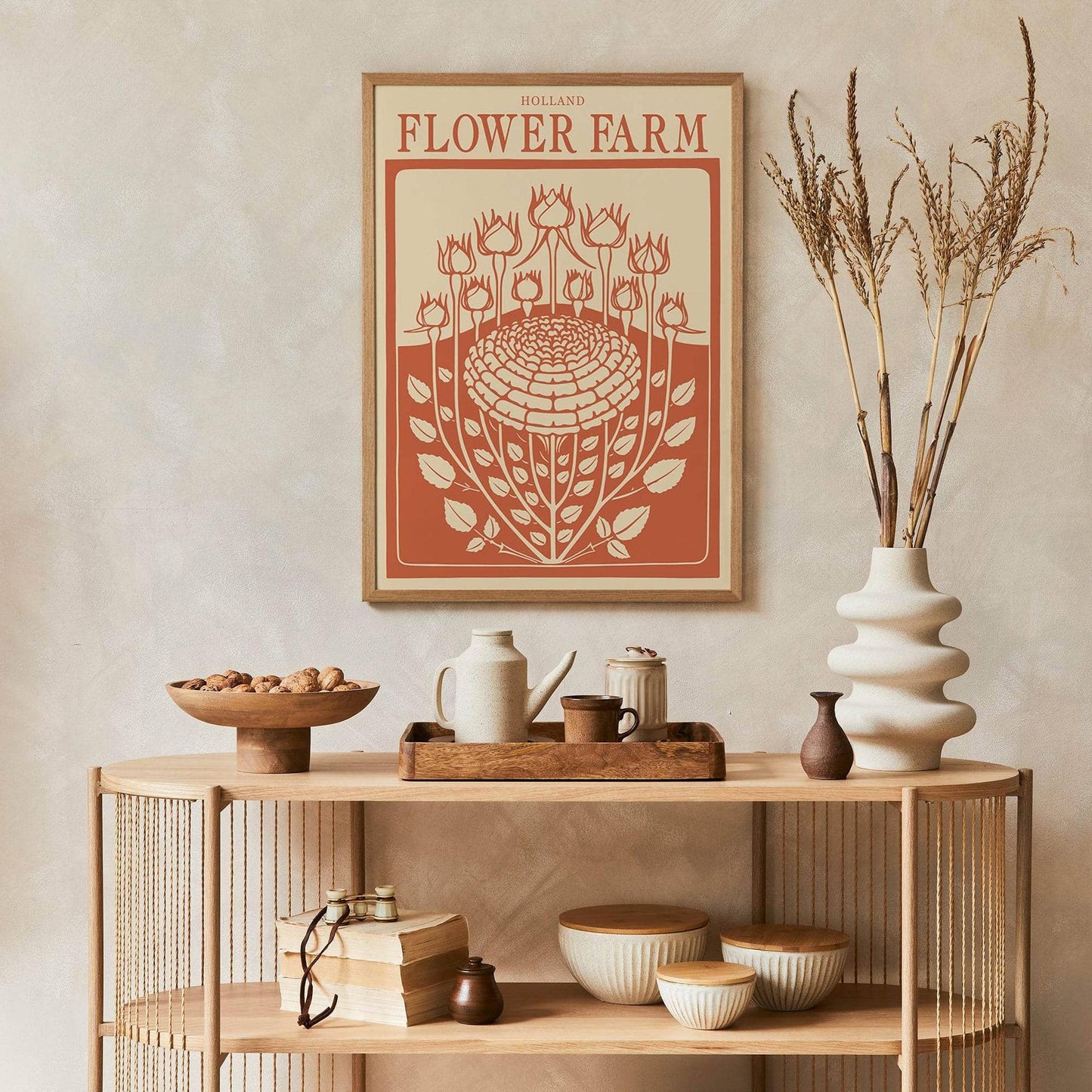 Flower Farm, Holland Poster - HypeSheriff