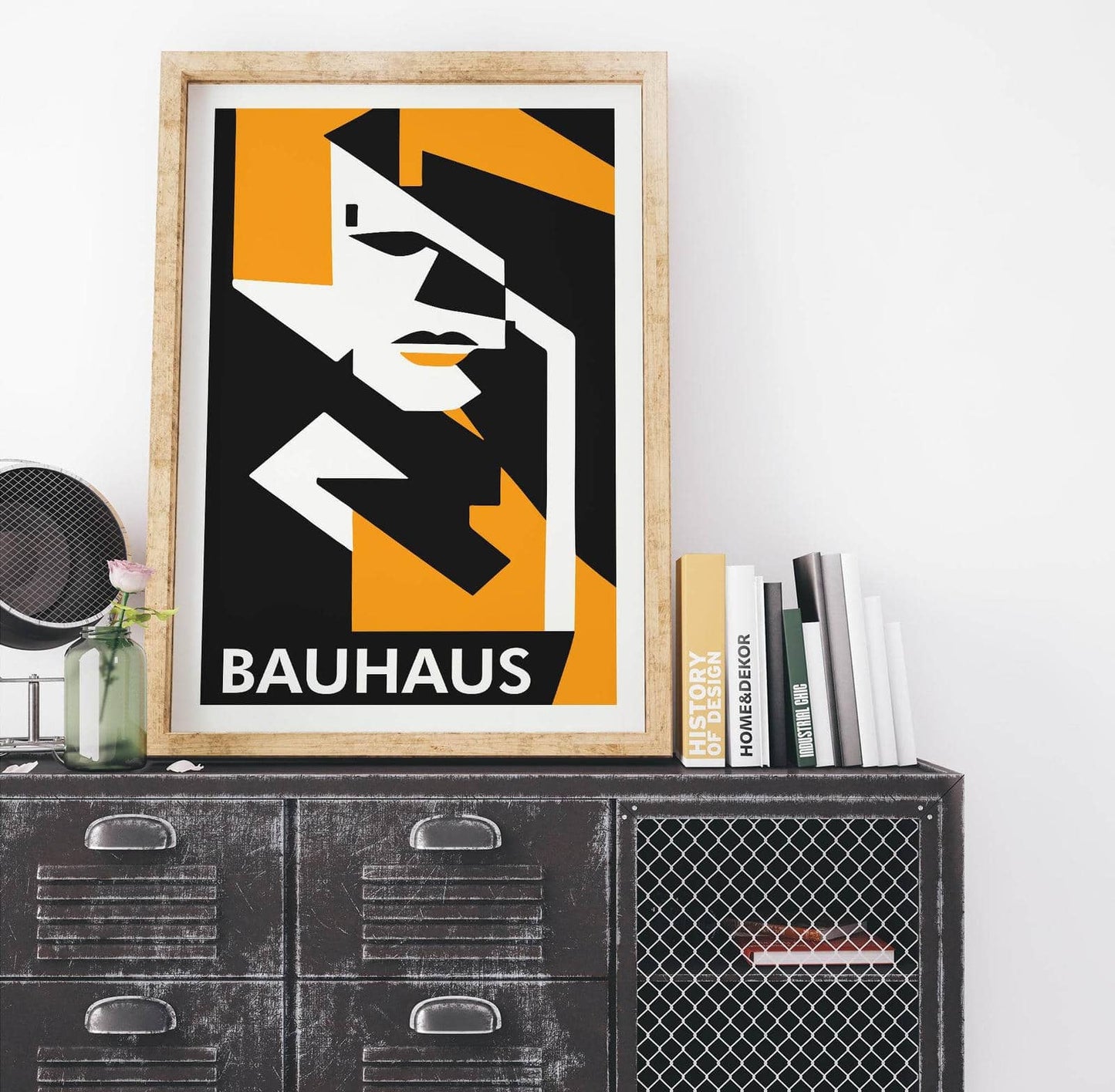 Yellow Modern Bauhaus Poster - HypeSheriff