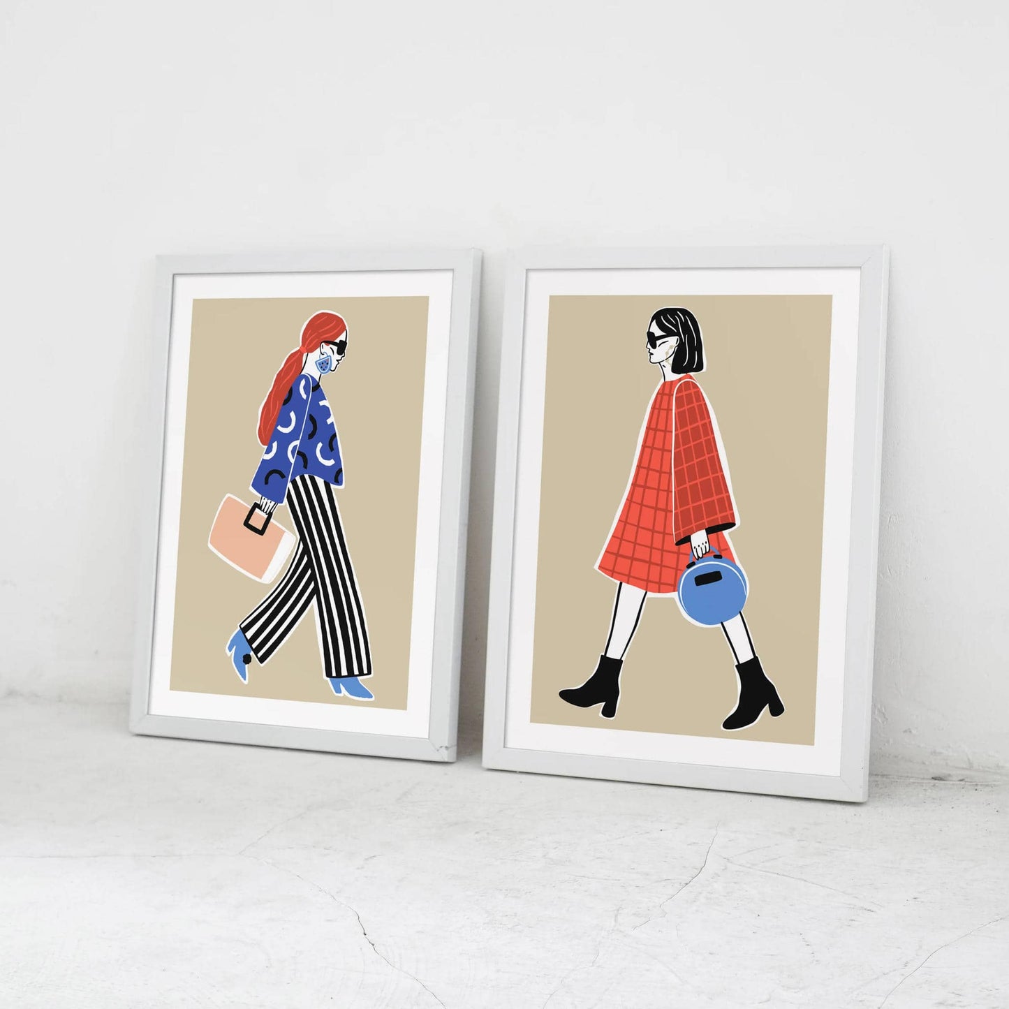 Set of 2 Fashion Vogue Inspired Posters - HypeSheriff