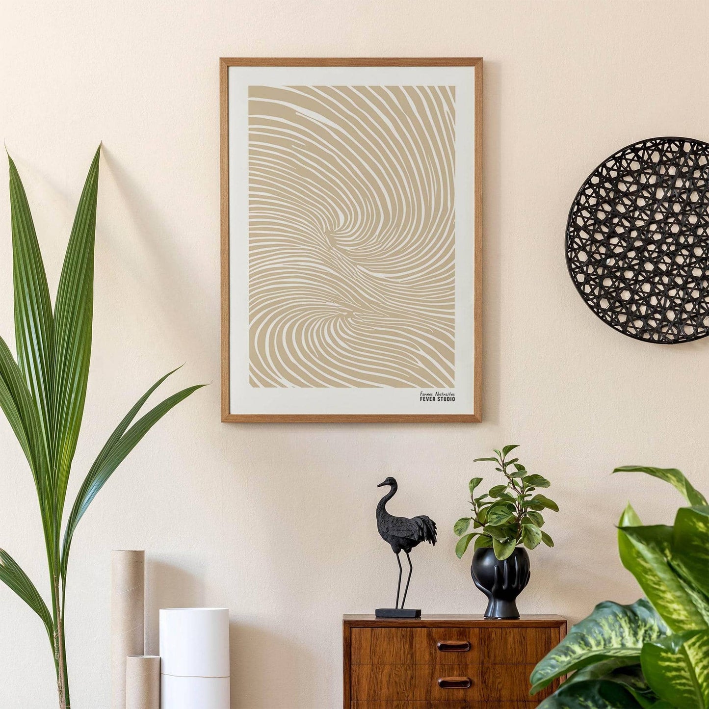 FEVER STUDIO - Formes Abstraites Poster - HypeSheriff