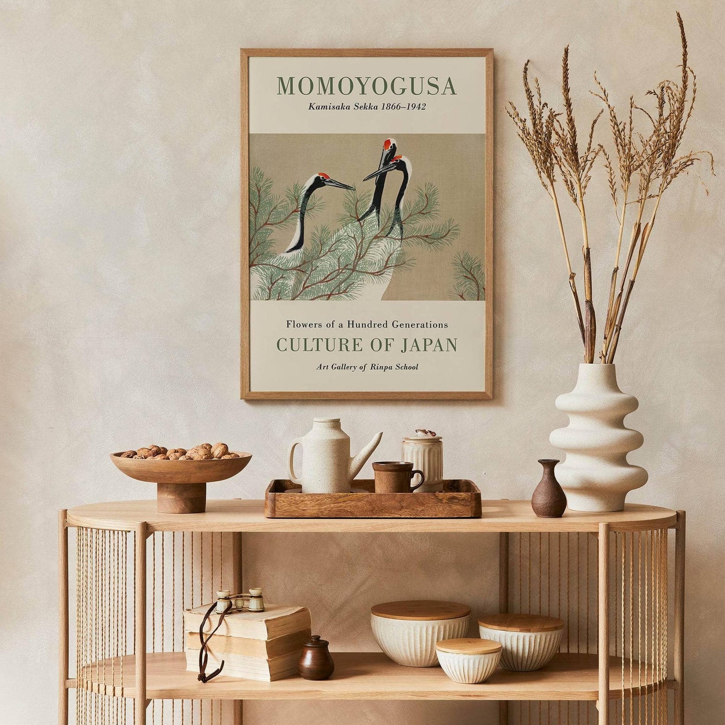 Cranes, K. Sekka Poster - HypeSheriff