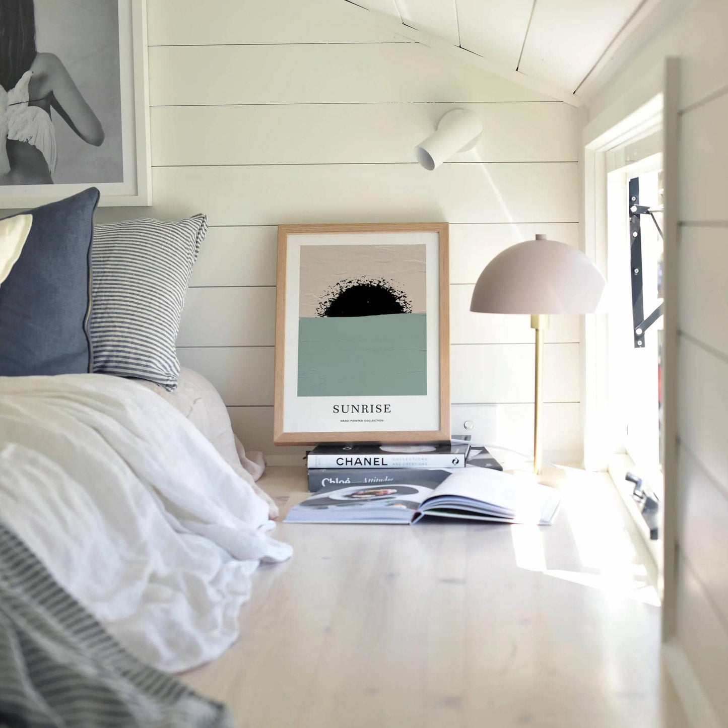 Sunrise Painted Abstract Wall Art - HypeSheriff