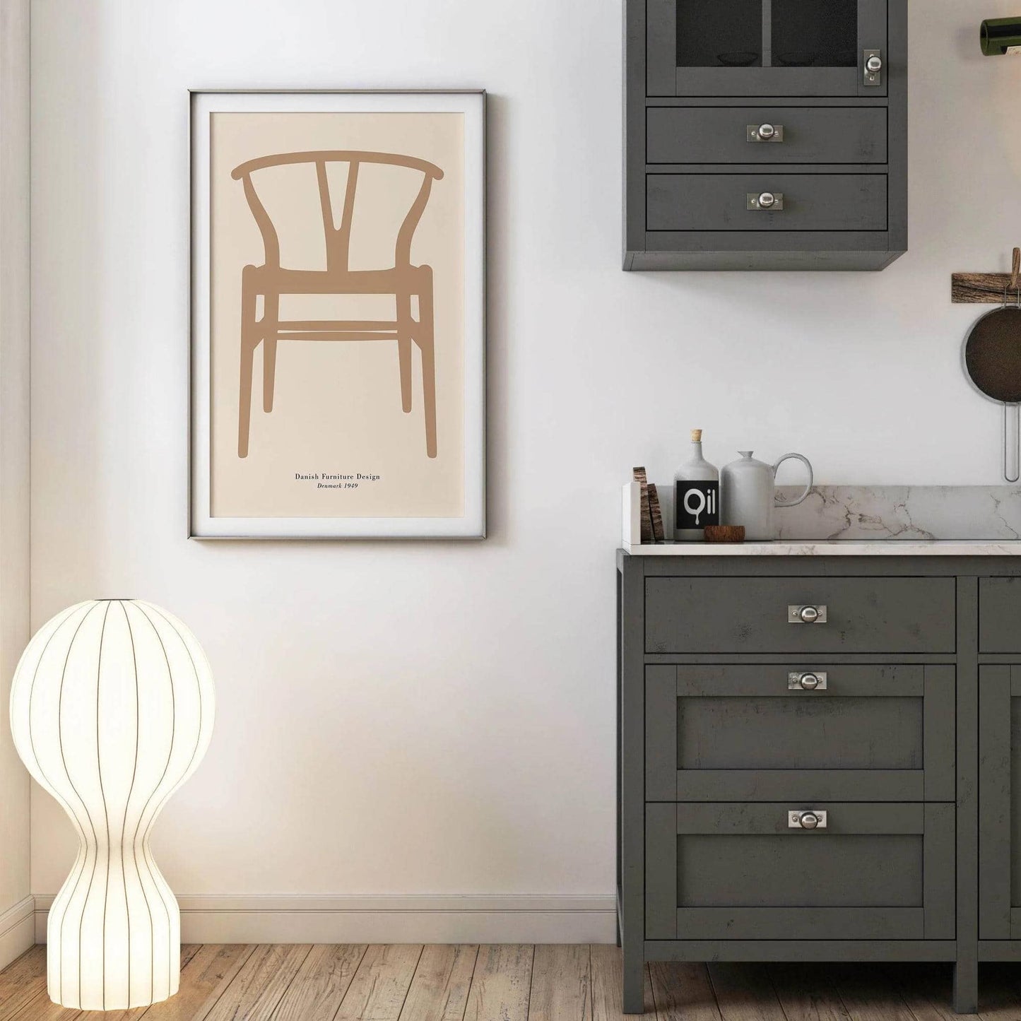 Danish Chair Poster - HypeSheriff