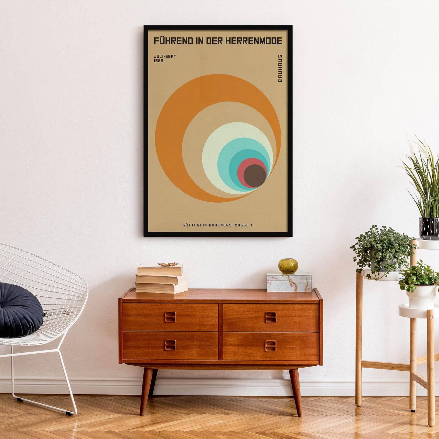 Geometric Bauhaus Poster - HypeSheriff