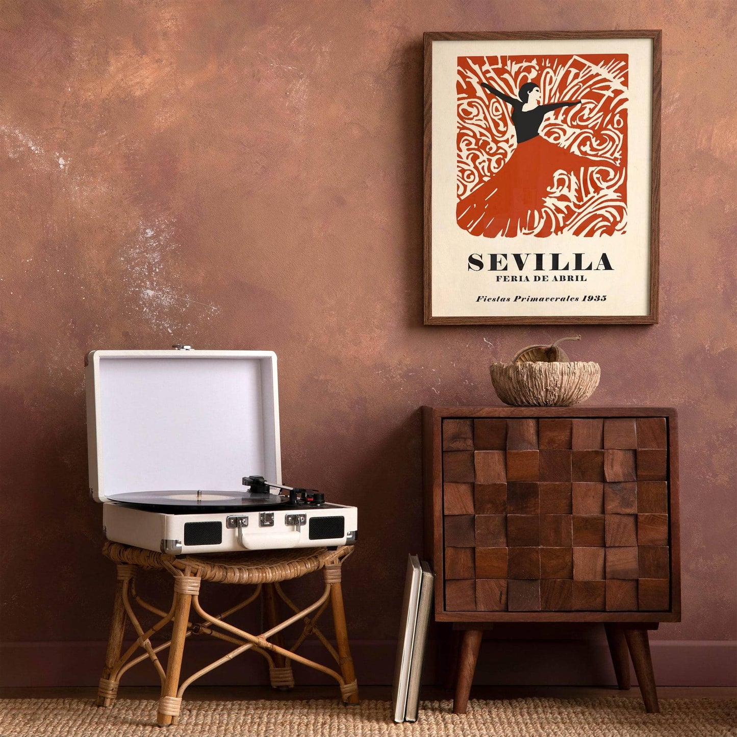 Flamenco Sevilla Festival 1935 Poster - HypeSheriff