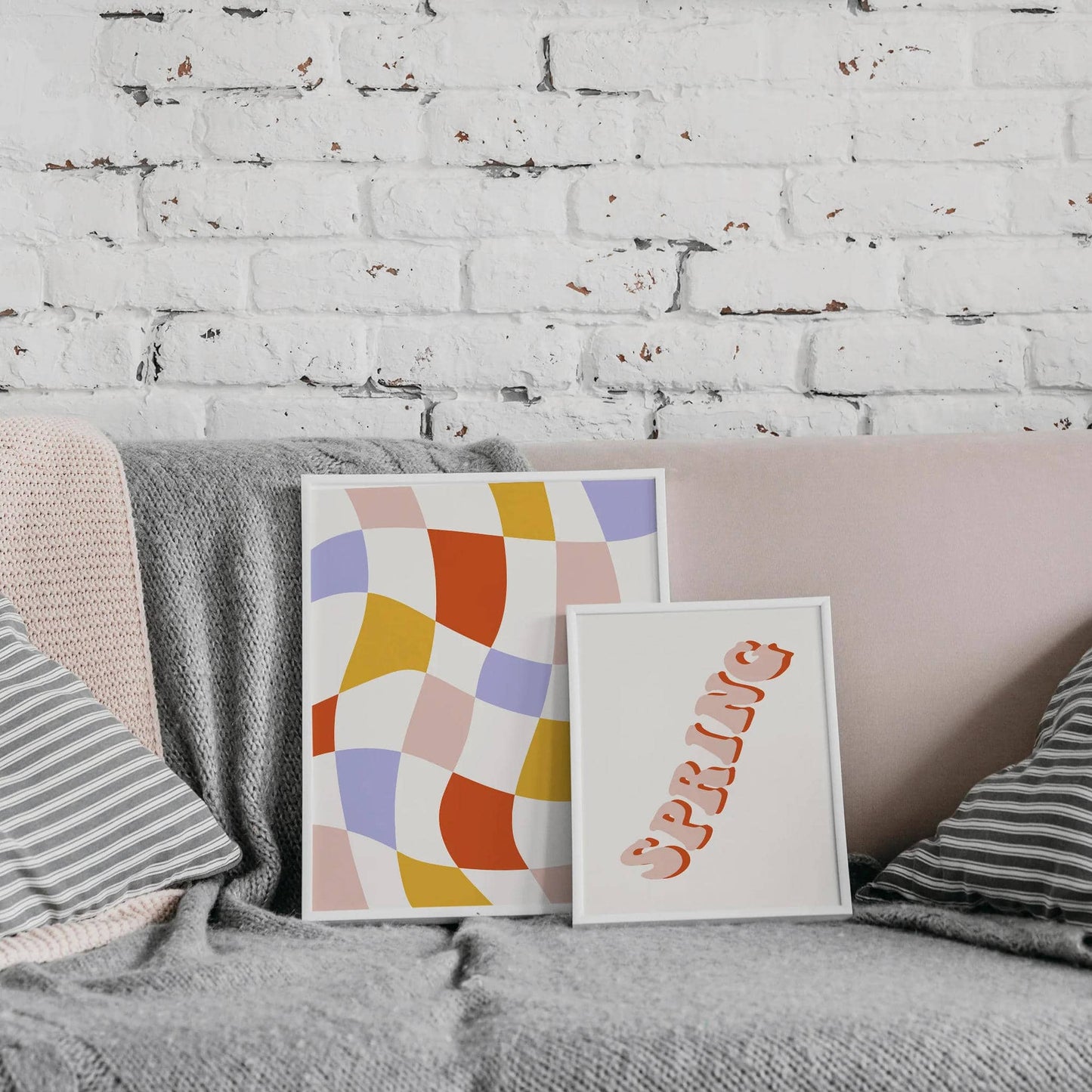 Set of 3 Retro 60s Spring Flower Posters - HypeSheriff