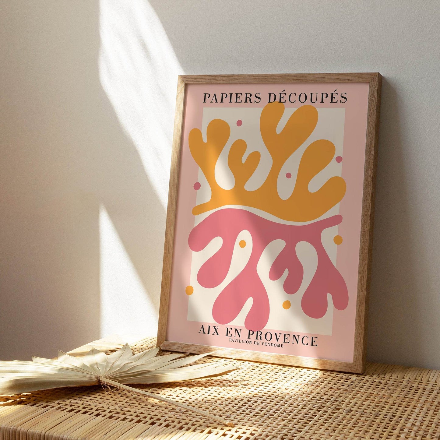 Papiers Decoupes Yellow Poster - HypeSheriff