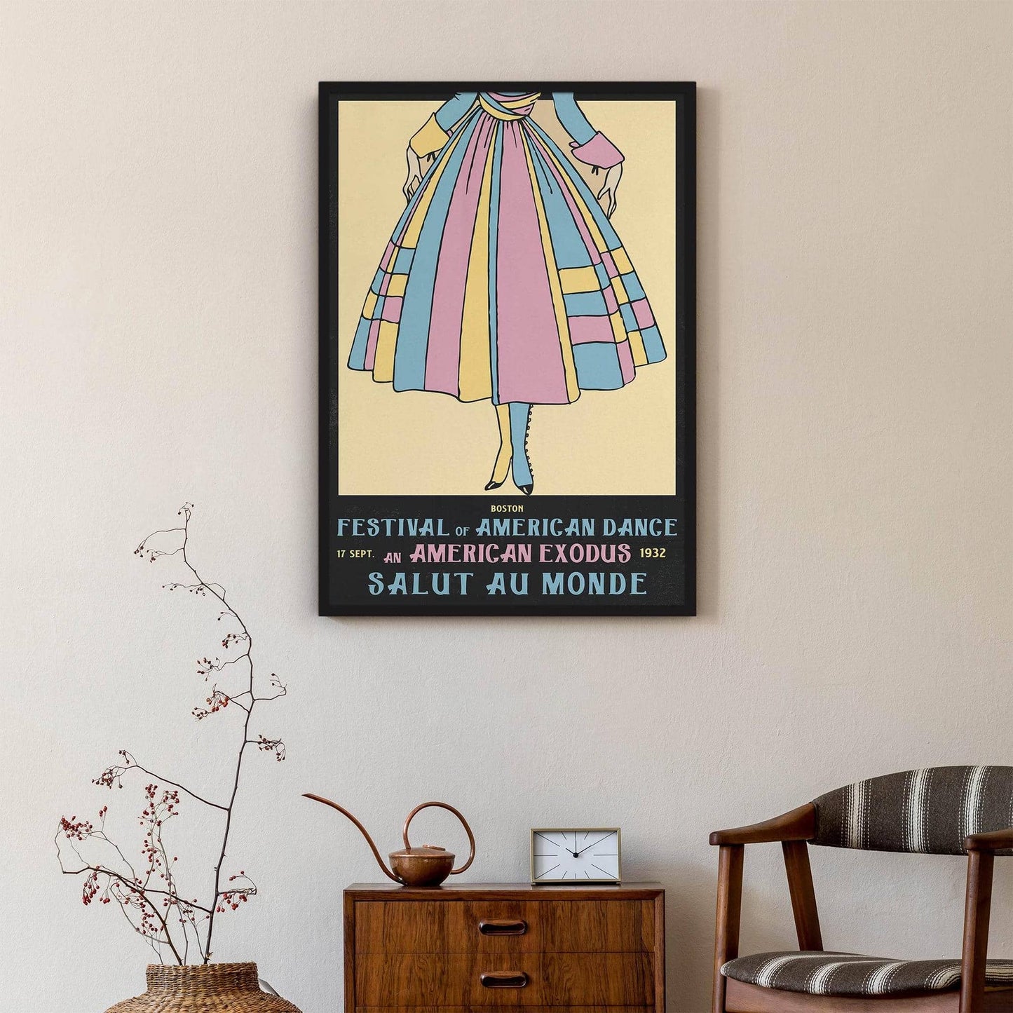 Festival of American Dance Poster - HypeSheriff