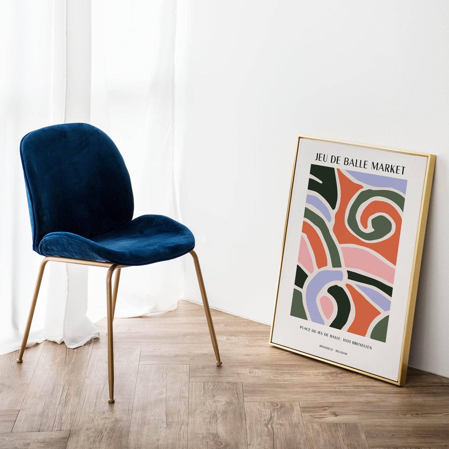 Brussels Flea Market Poster - HypeSheriff