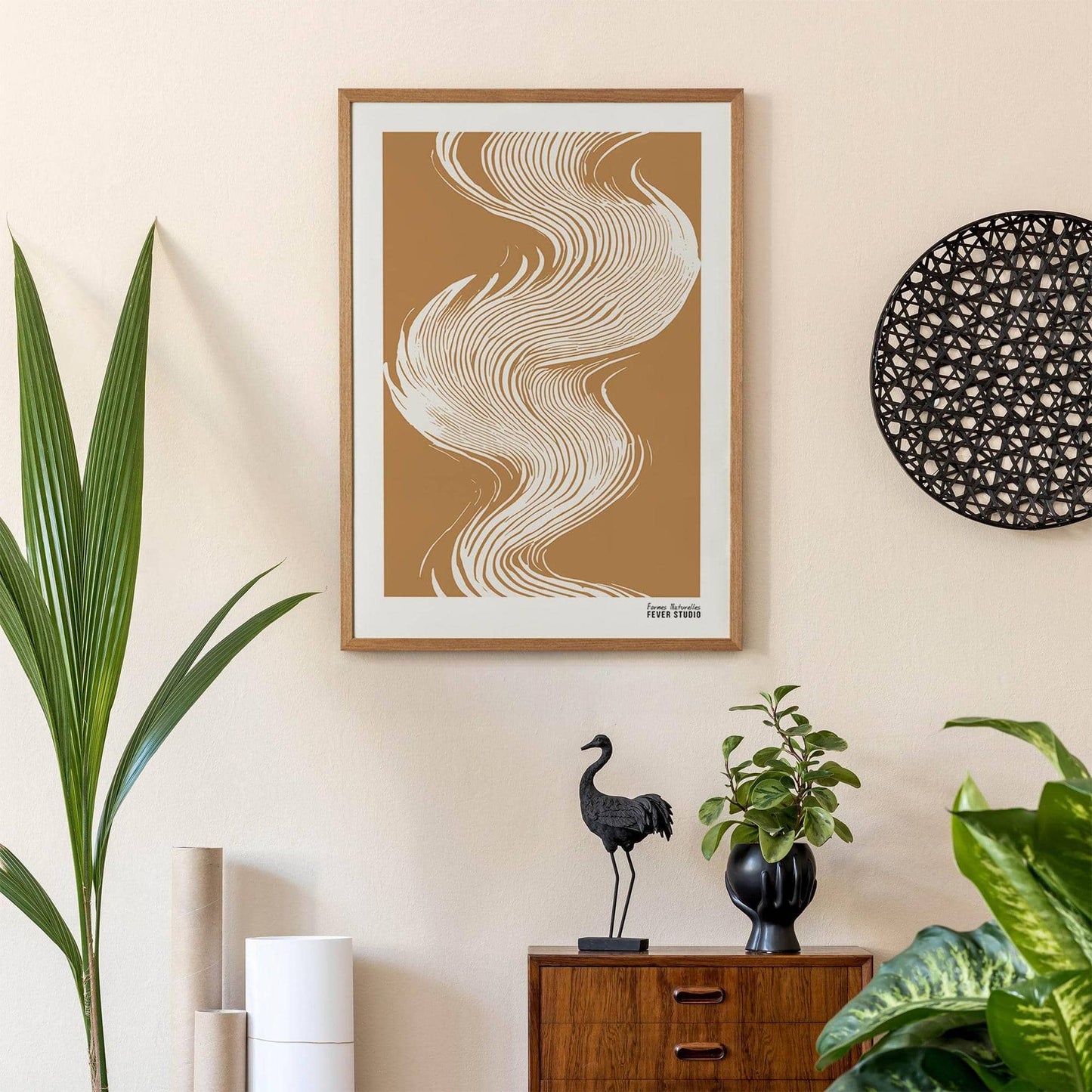 FEVER STUDIO - Formes Naturelles V Poster - HypeSheriff