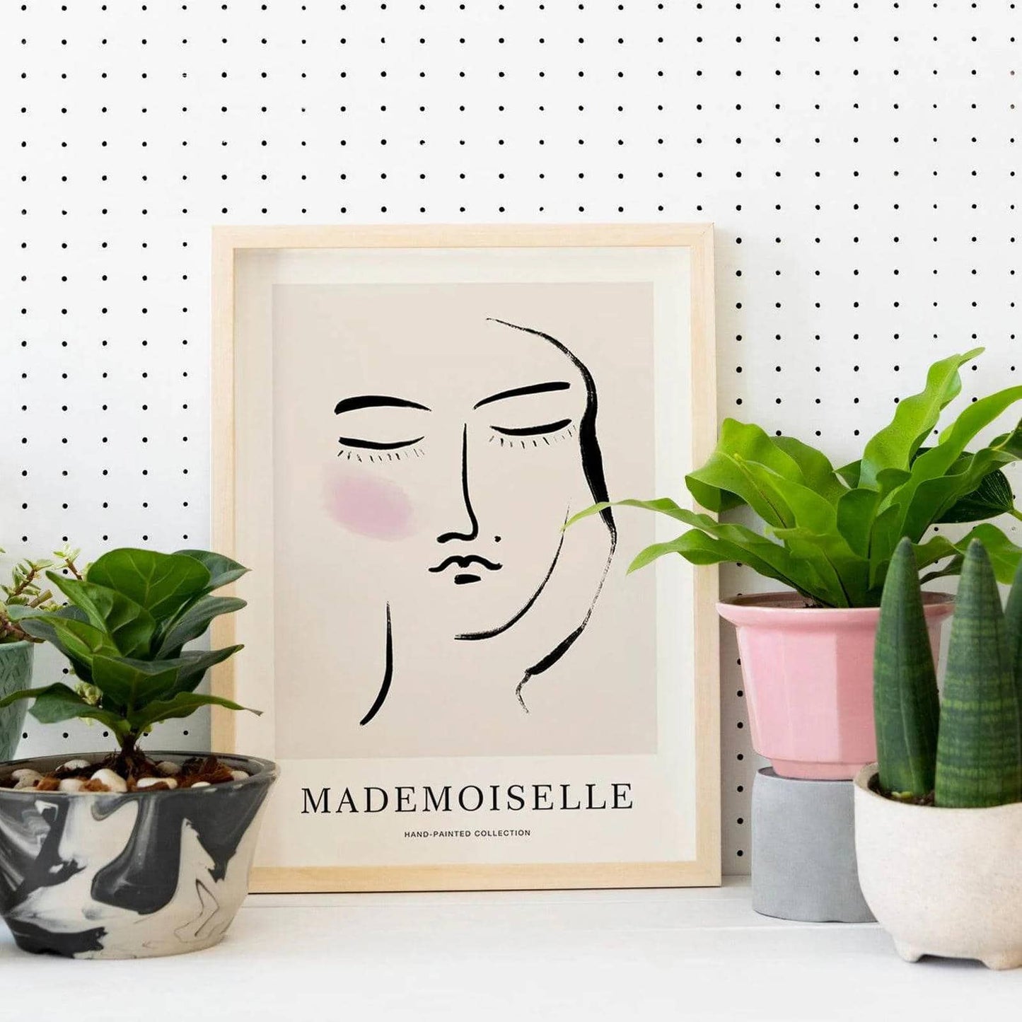 Mademoiselle Portrait Poster - HypeSheriff
