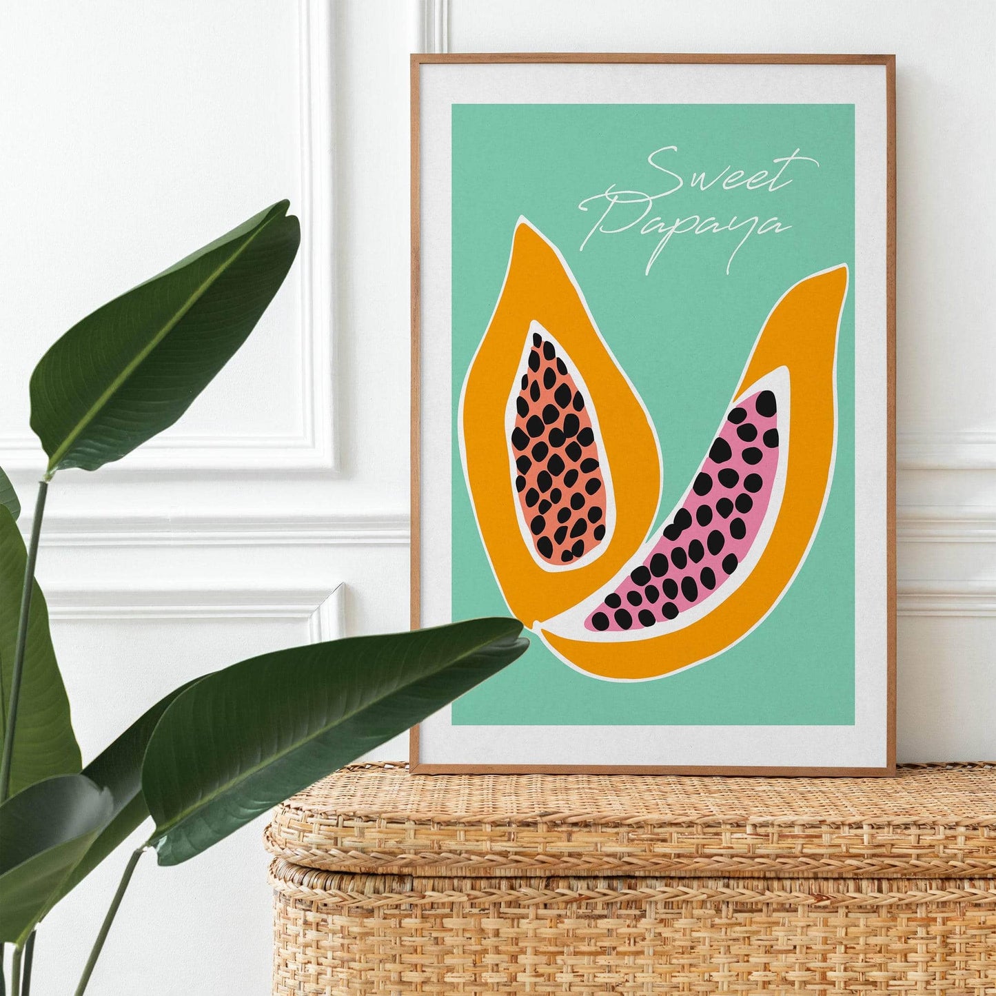 Sweet Papaya Poster - HypeSheriff
