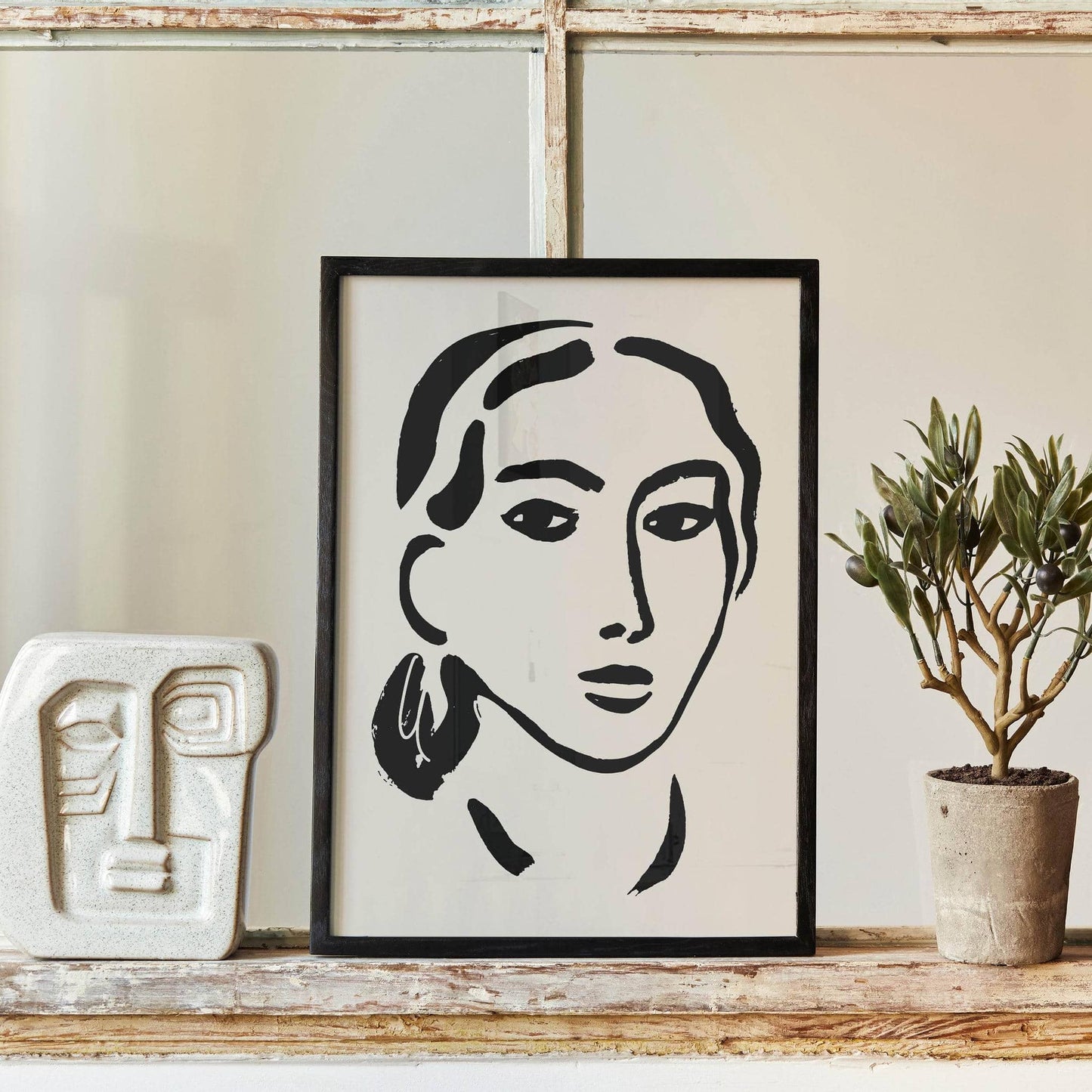 Portrait of a Woman Poster - HypeSheriff