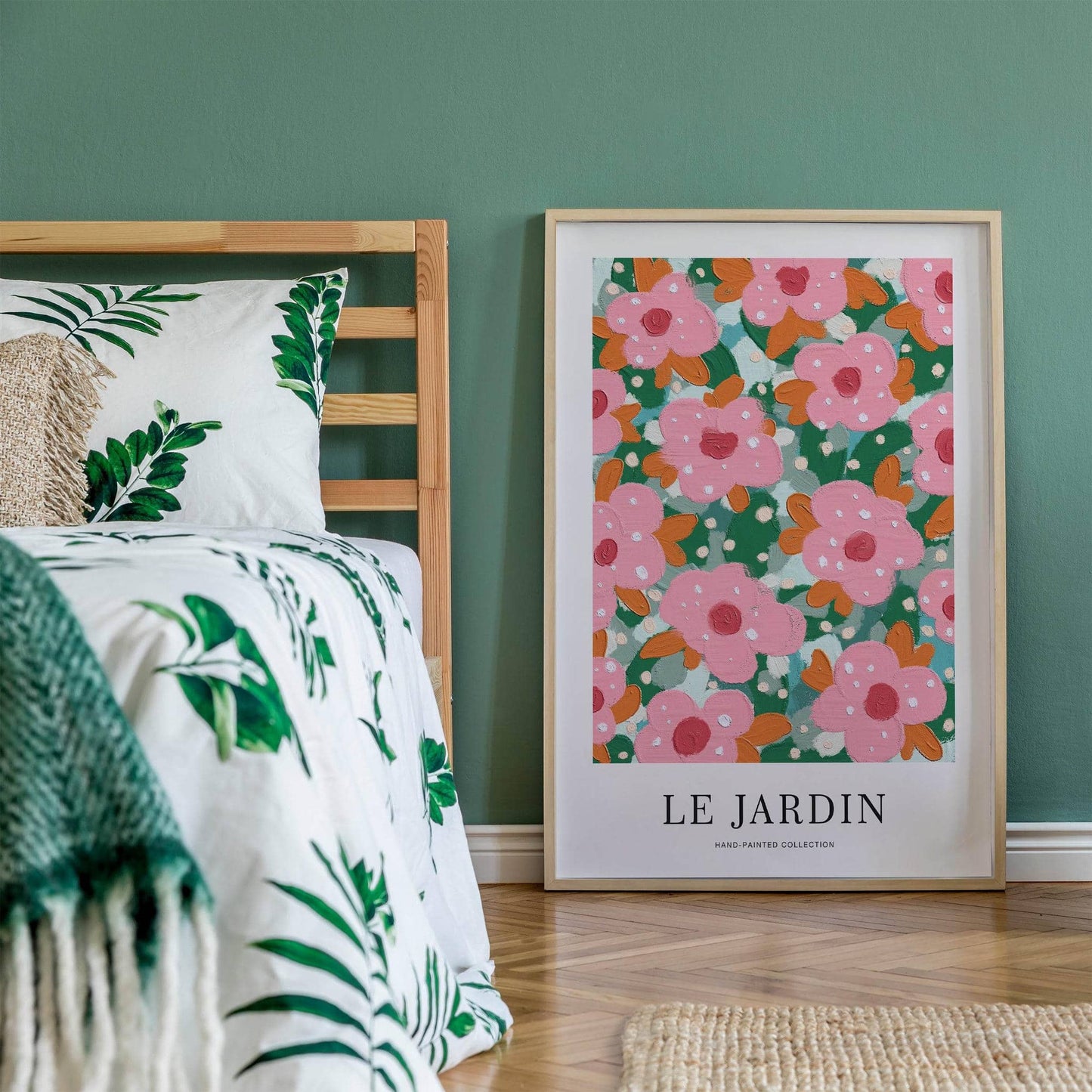Le Jardin Botanical Garden Painted Poster - HypeSheriff