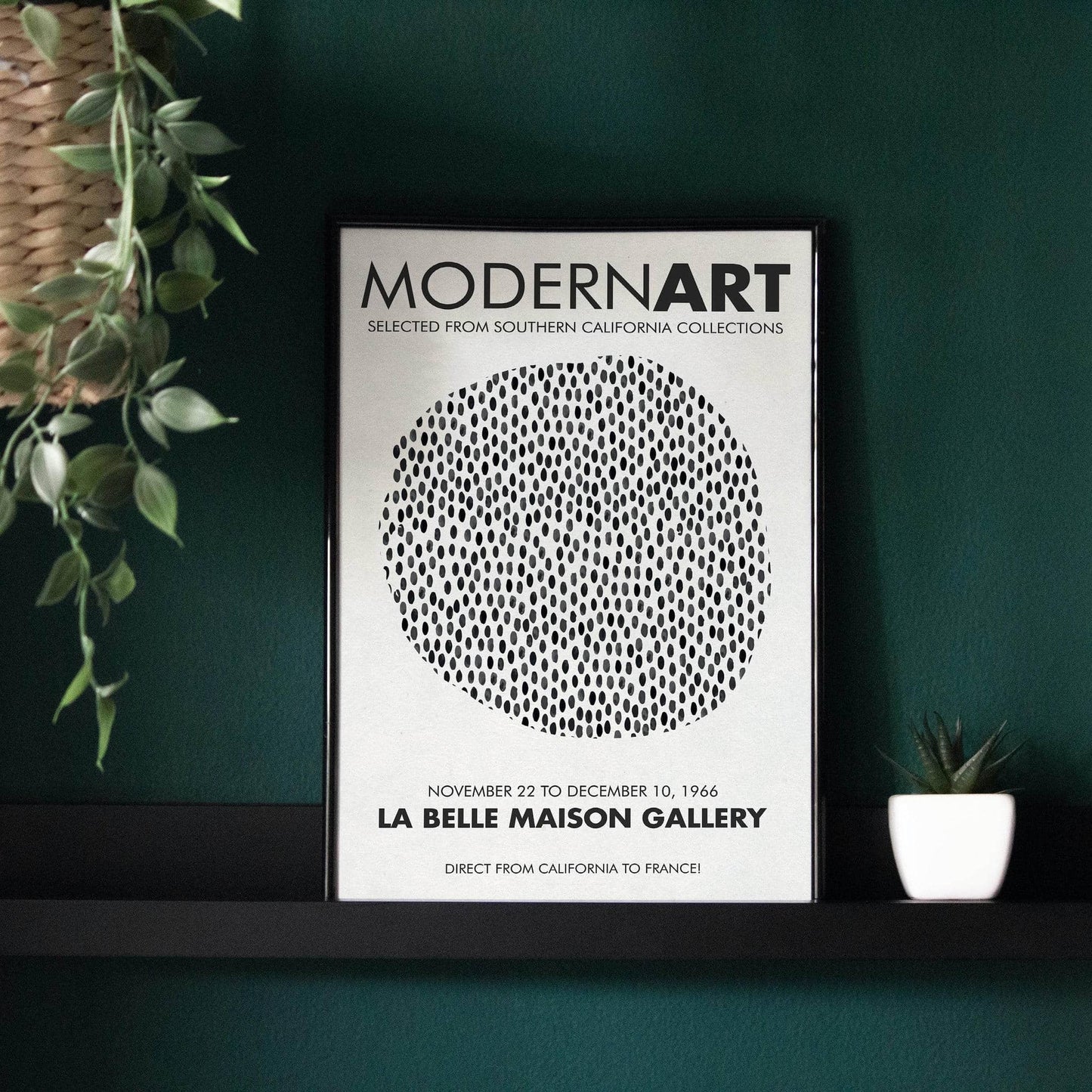 Modern Art Exhibition, 1966 Poster - HypeSheriff