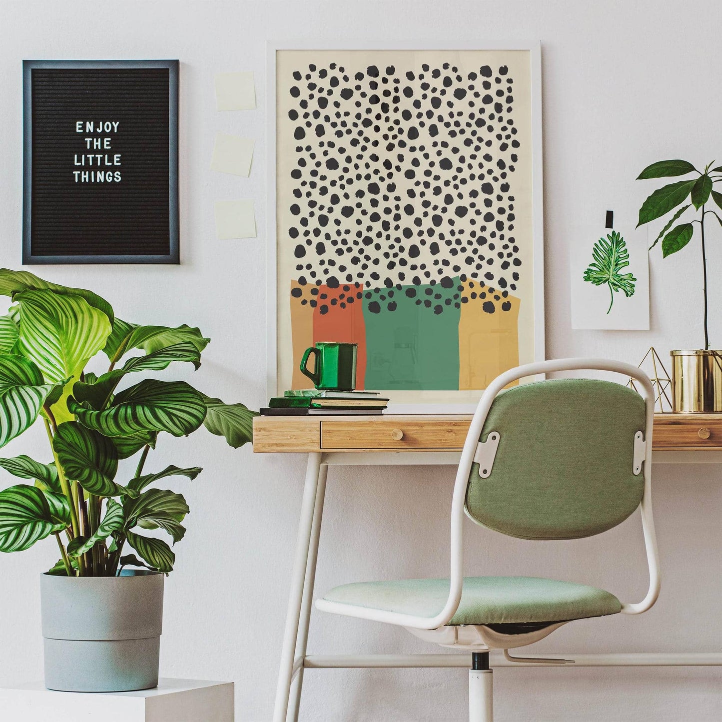 Abstract Composition Art Print - HypeSheriff