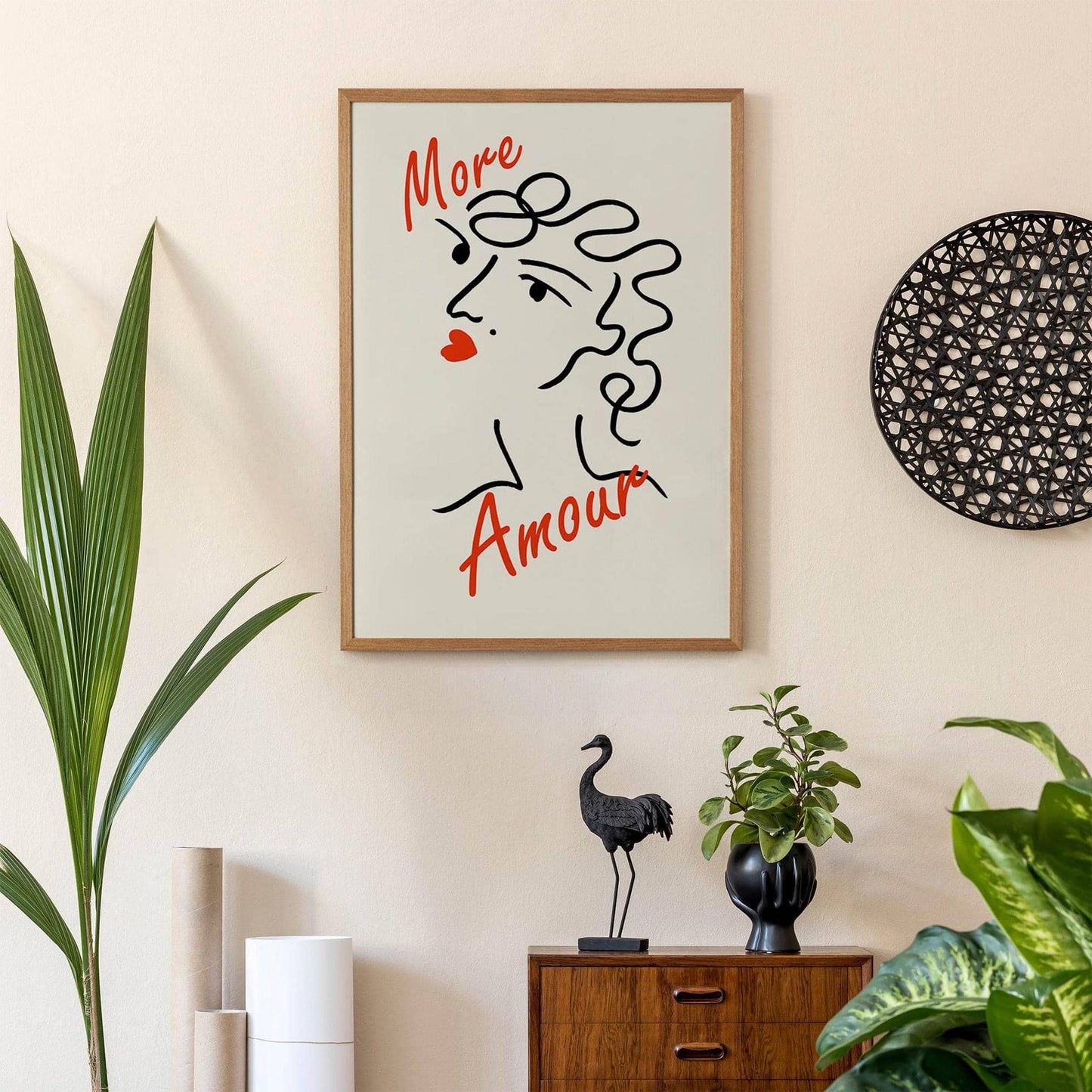More Amour Woman Art Print - HypeSheriff