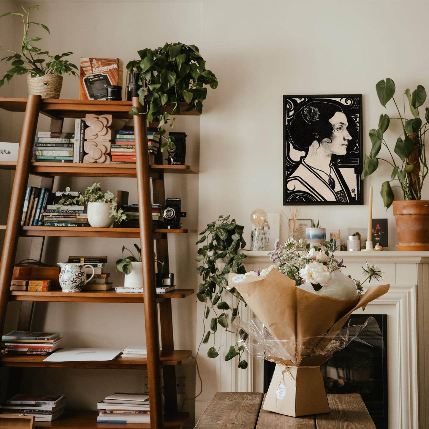 Vintage Woman Portrait Poster - HypeSheriff