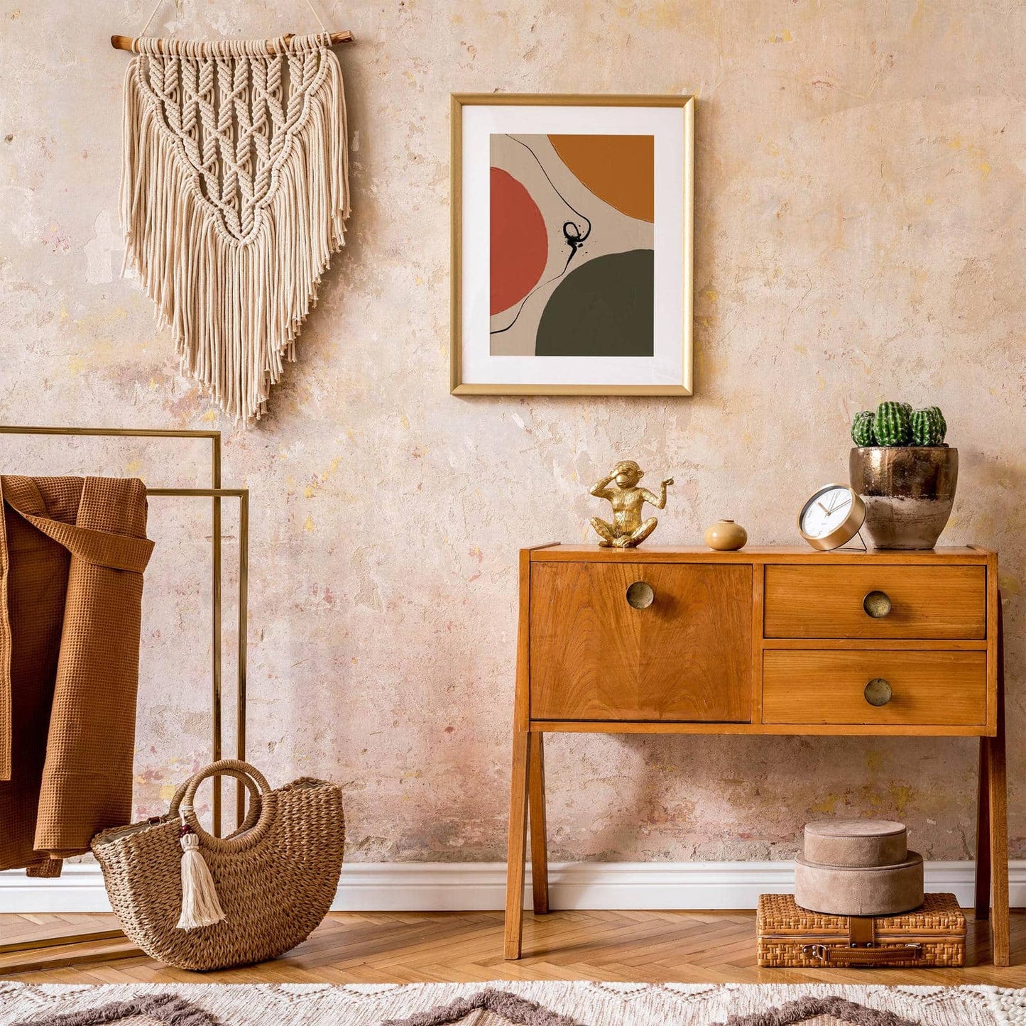 Boho Modern Abstract Poster - HypeSheriff