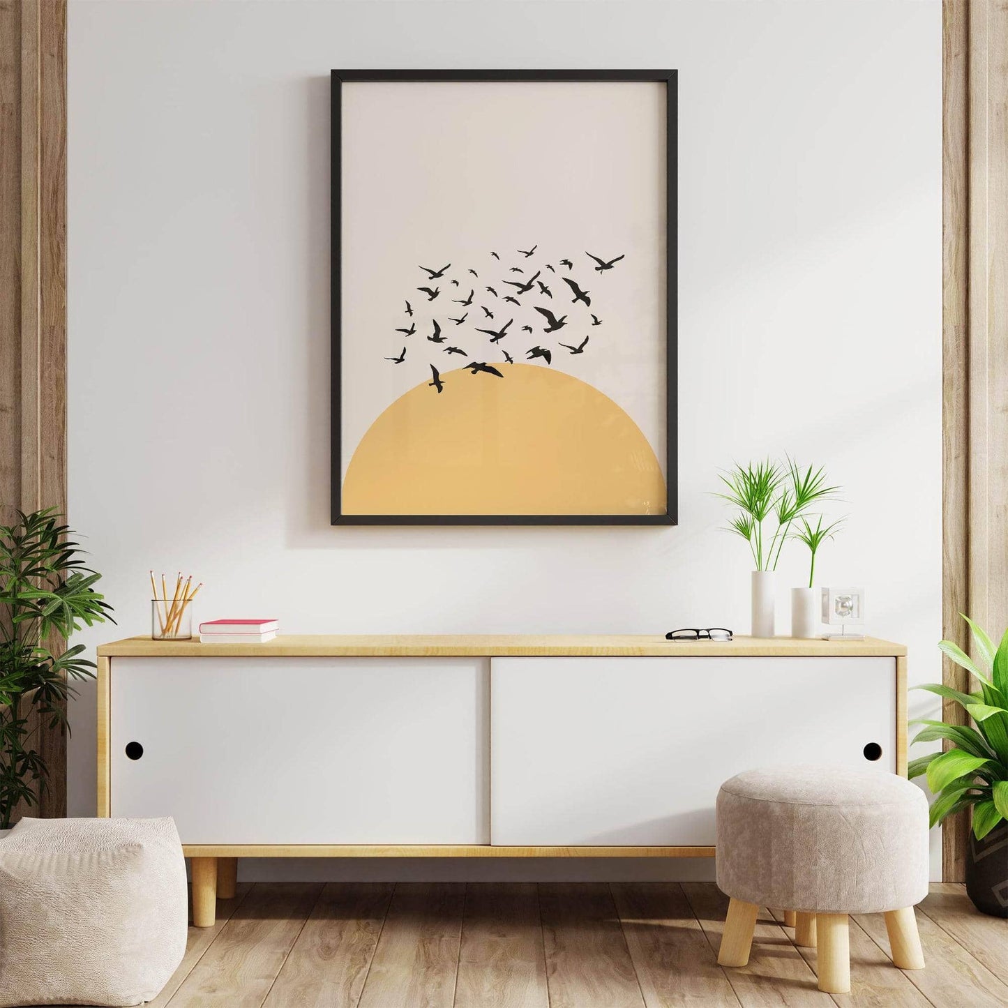 Sunny Birds Print - HypeSheriff