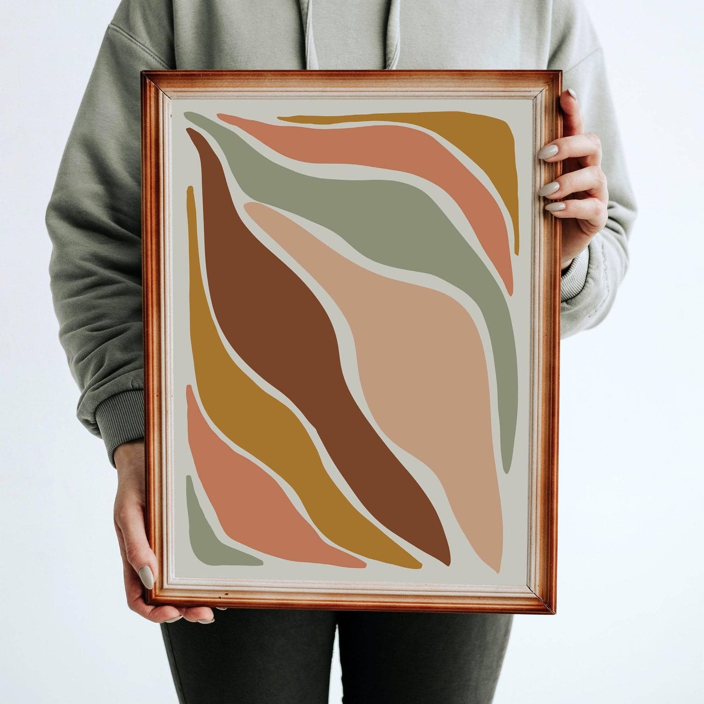 Boho Abstract Colorblocks Poster - HypeSheriff