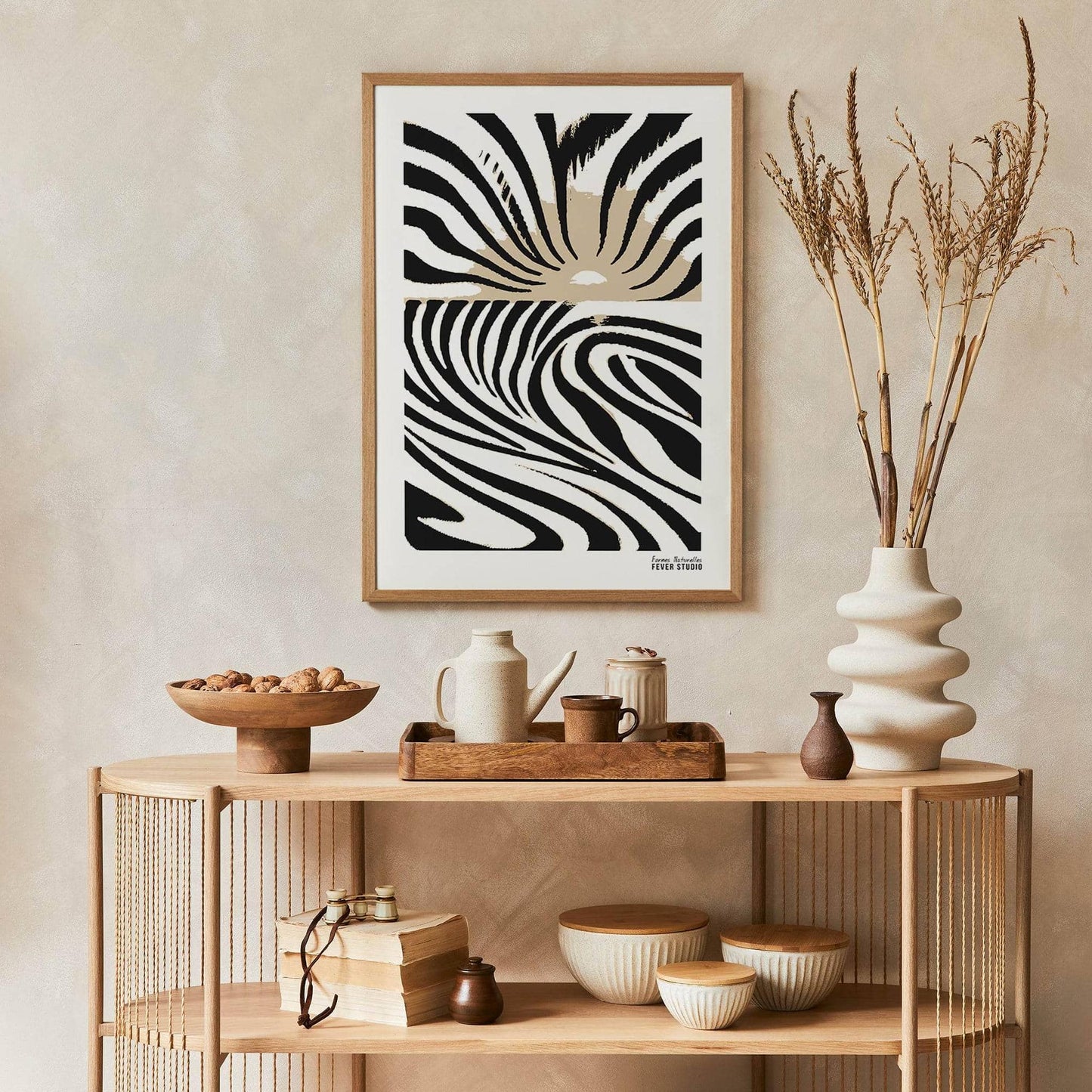 FEVER STUDIO - Formes Naturelles Poster - HypeSheriff