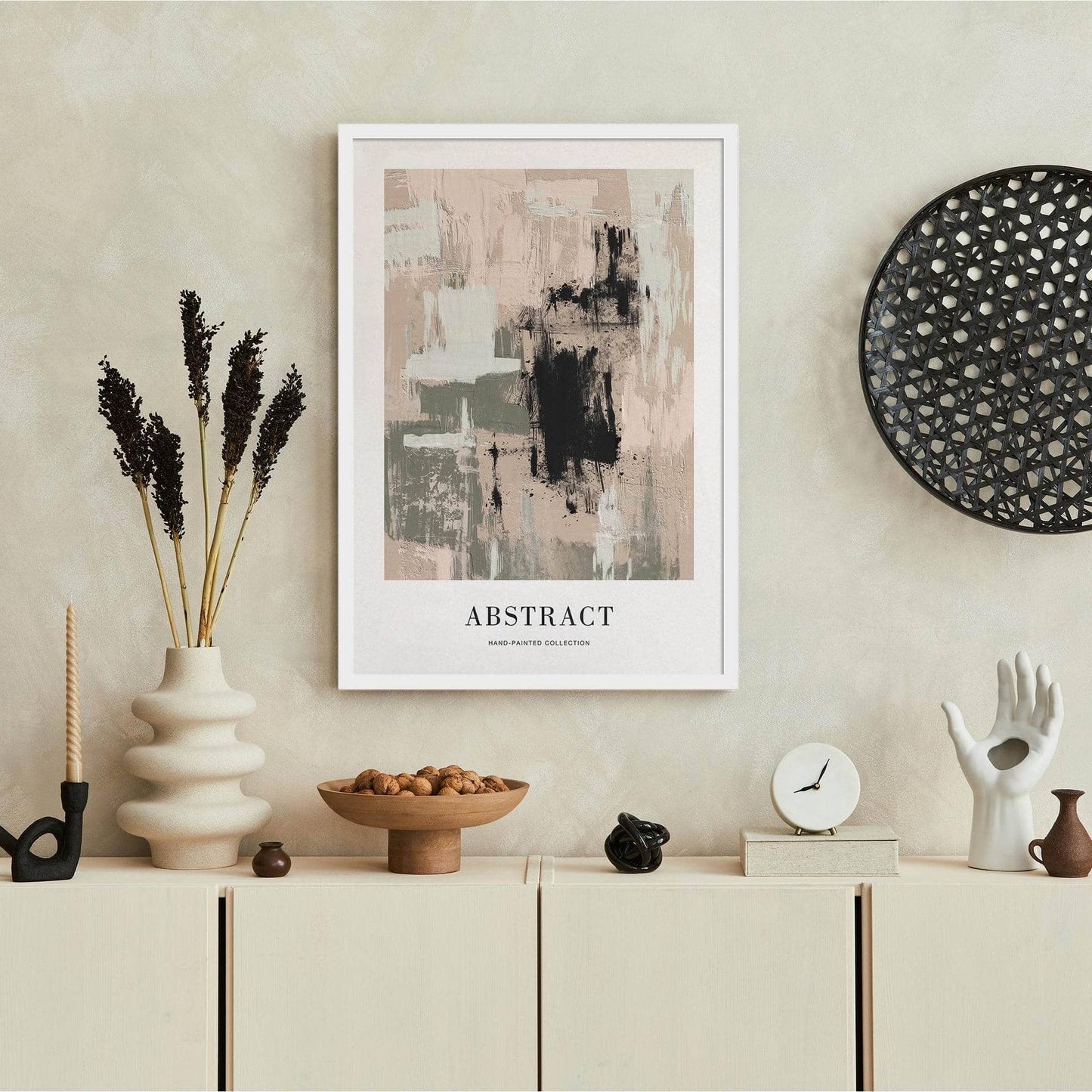 Oil Paintings Abstract Modern Poster - HypeSheriff