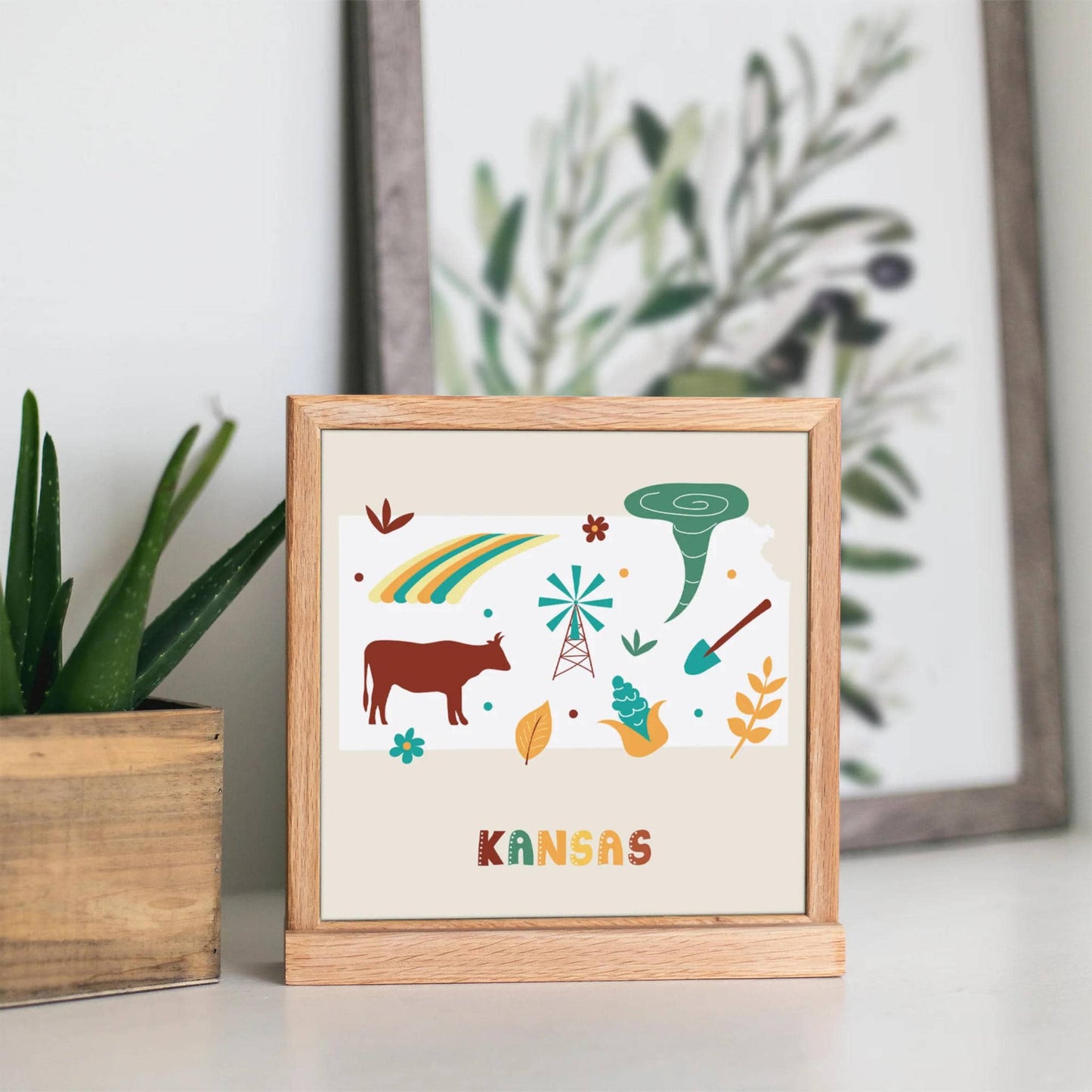 Kansas, Travel Print - HypeSheriff