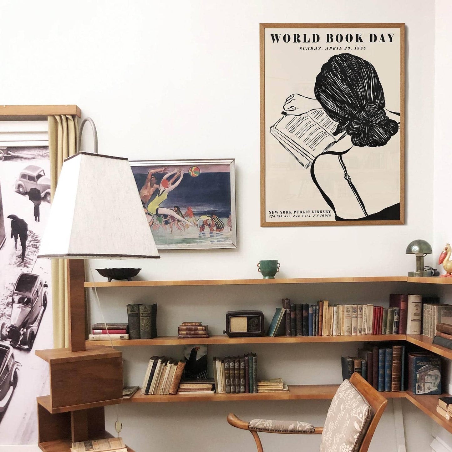 World Book Day, NY Public Library Poster - HypeSheriff