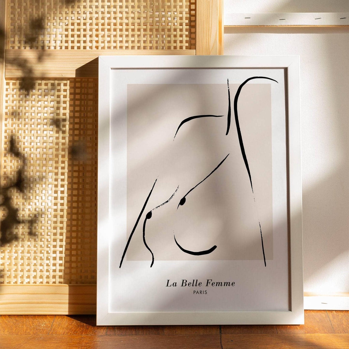 Female Body Minimalistic Poster - HypeSheriff