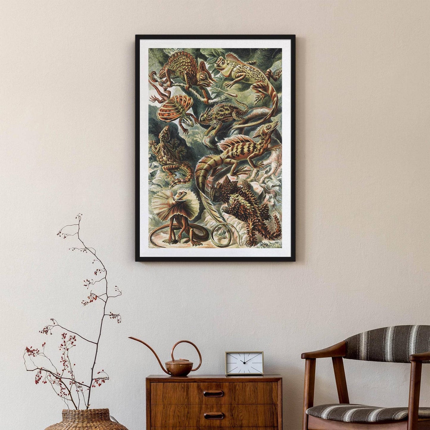 E. Haeckel Wild Animal Poster - HypeSheriff