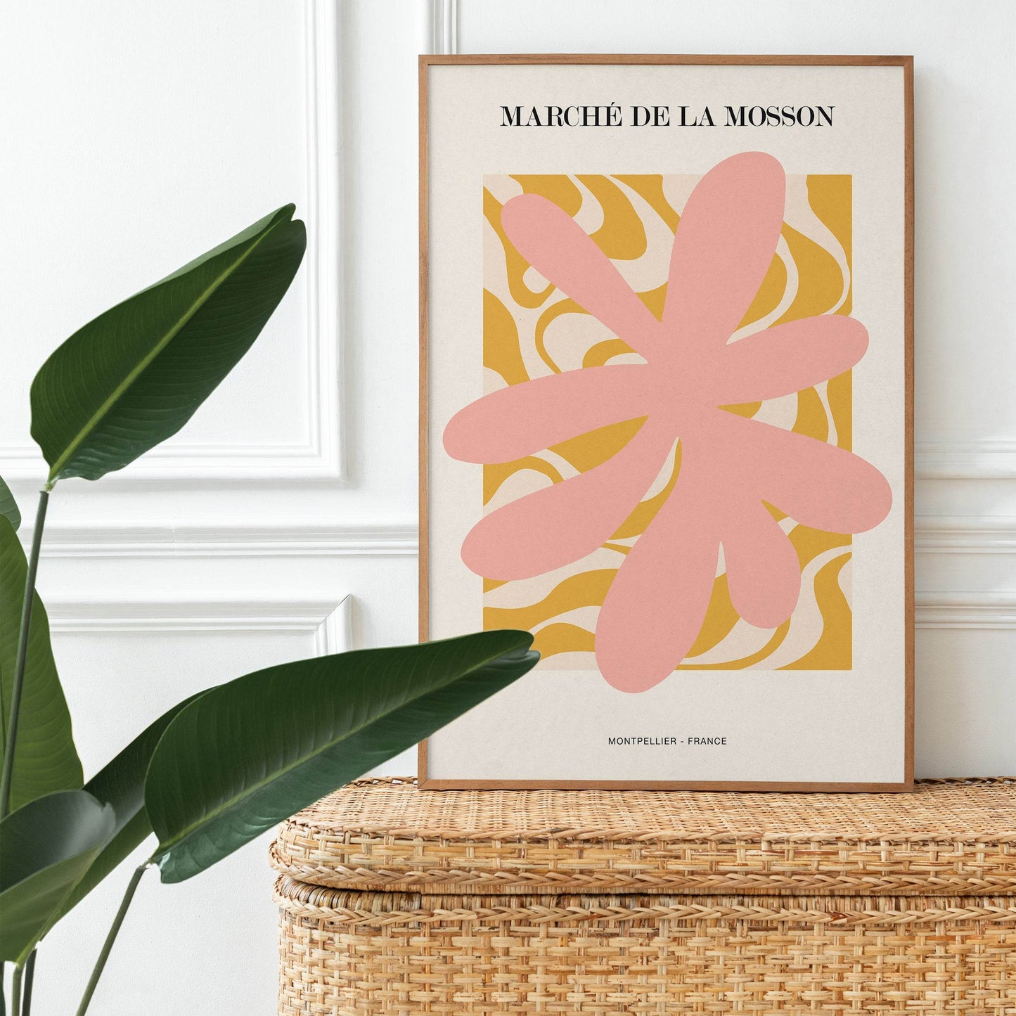 Marché Mosson Paris Poster - HypeSheriff