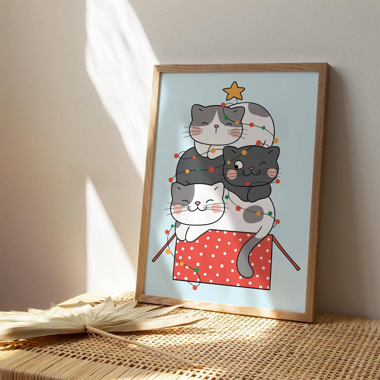 Christmas Cats Poster - HypeSheriff