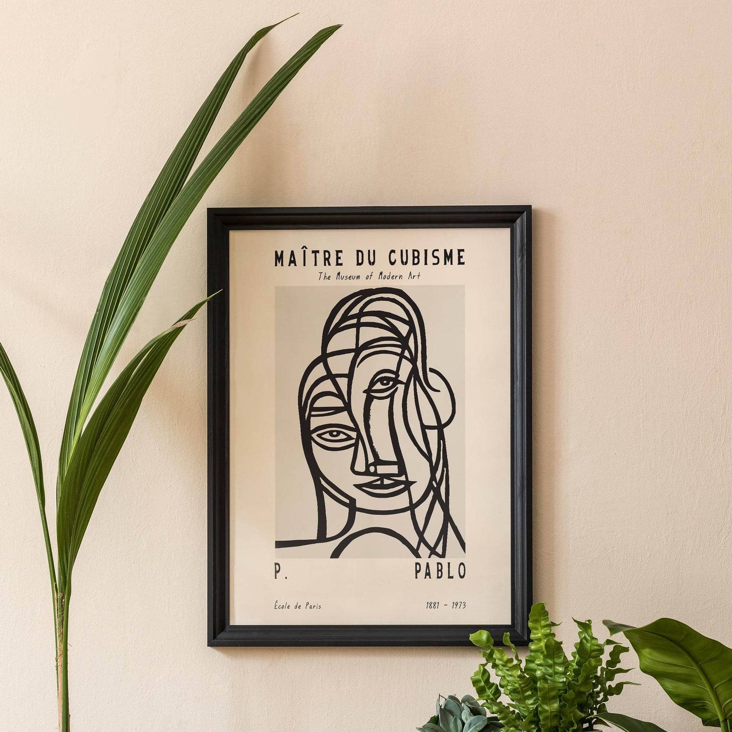 P. Picasso Cubism Woman Poster - HypeSheriff