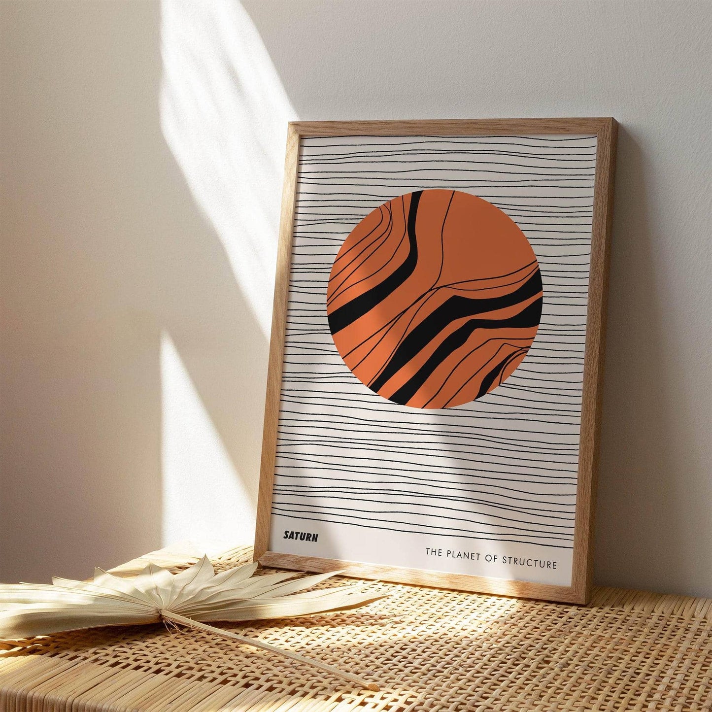 Saturn The Planet Of Structure Poster - HypeSheriff