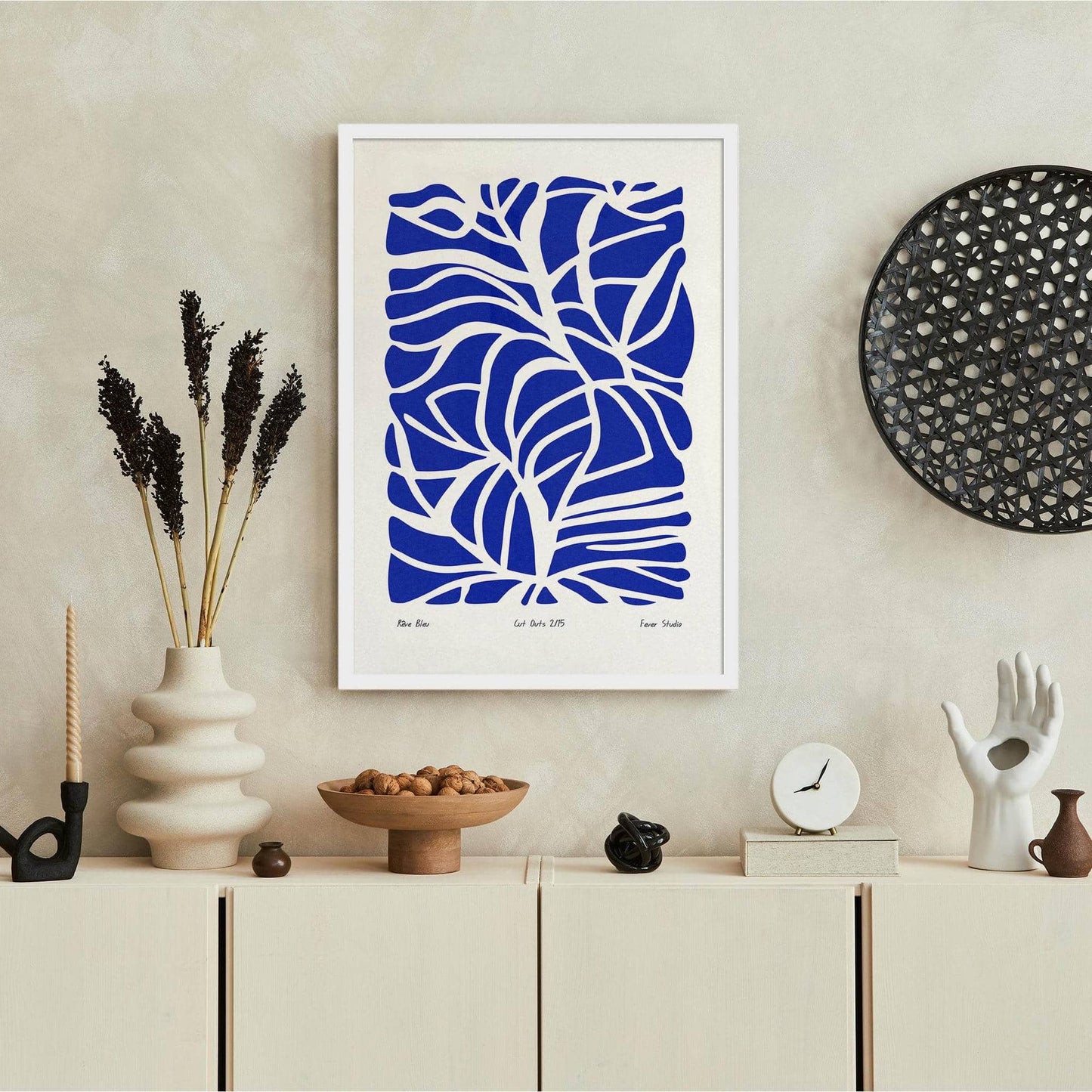 Rêve Bleu Cut Outs Poster - HypeSheriff