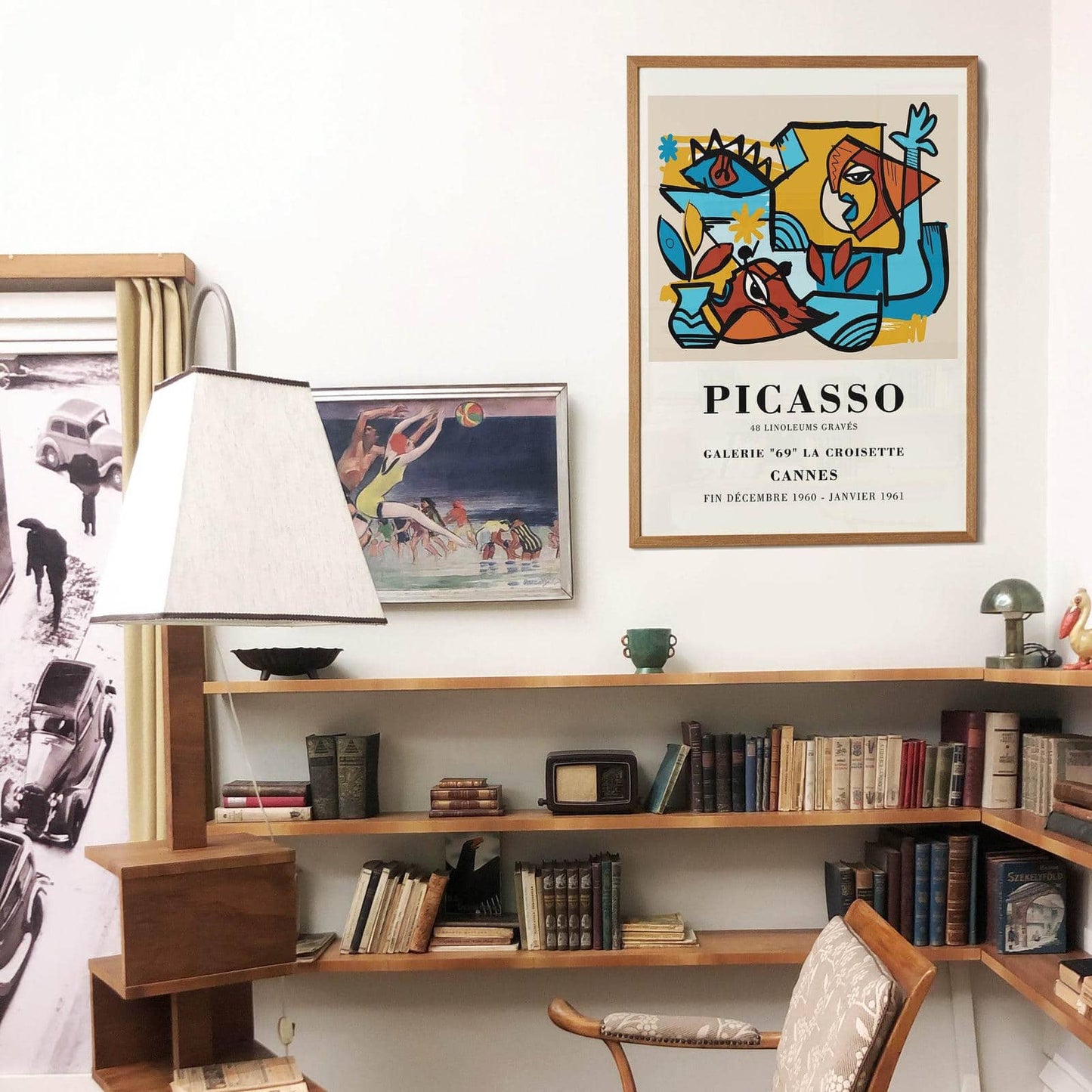 Picasso Exhibition 1961 Poster - HypeSheriff