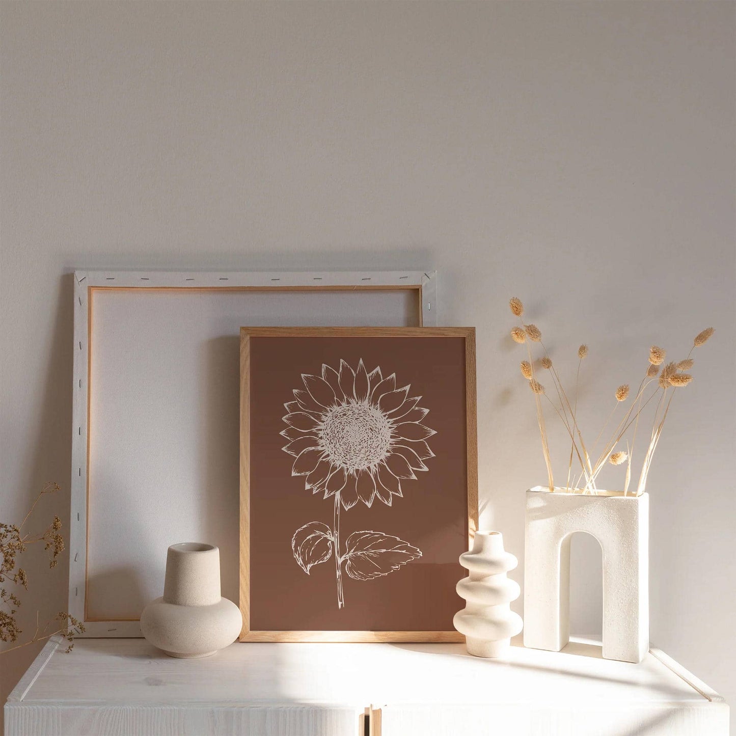 Rustic Sunflower Poster - HypeSheriff