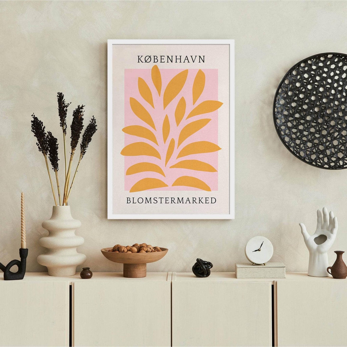Copenhagen Flower Market Poster - HypeSheriff