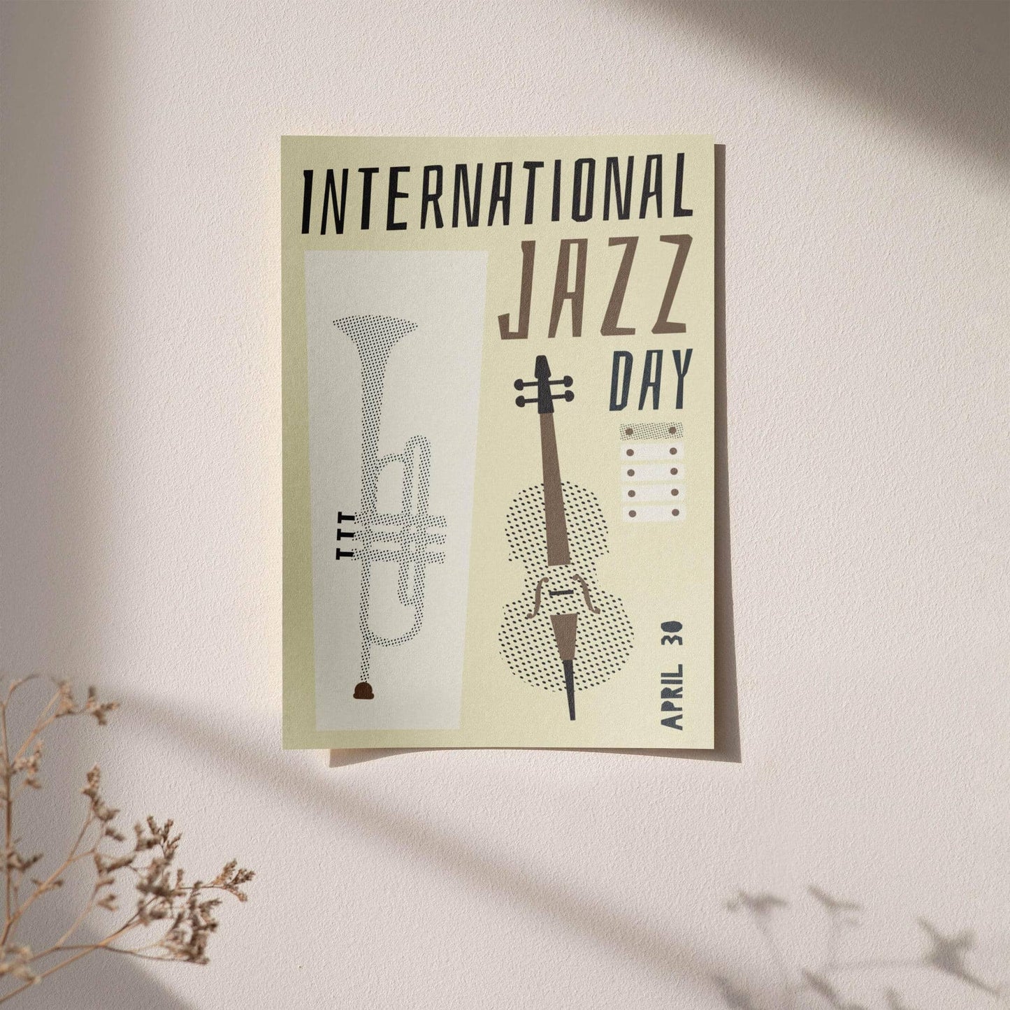 International Jazz Day Poster - HypeSheriff