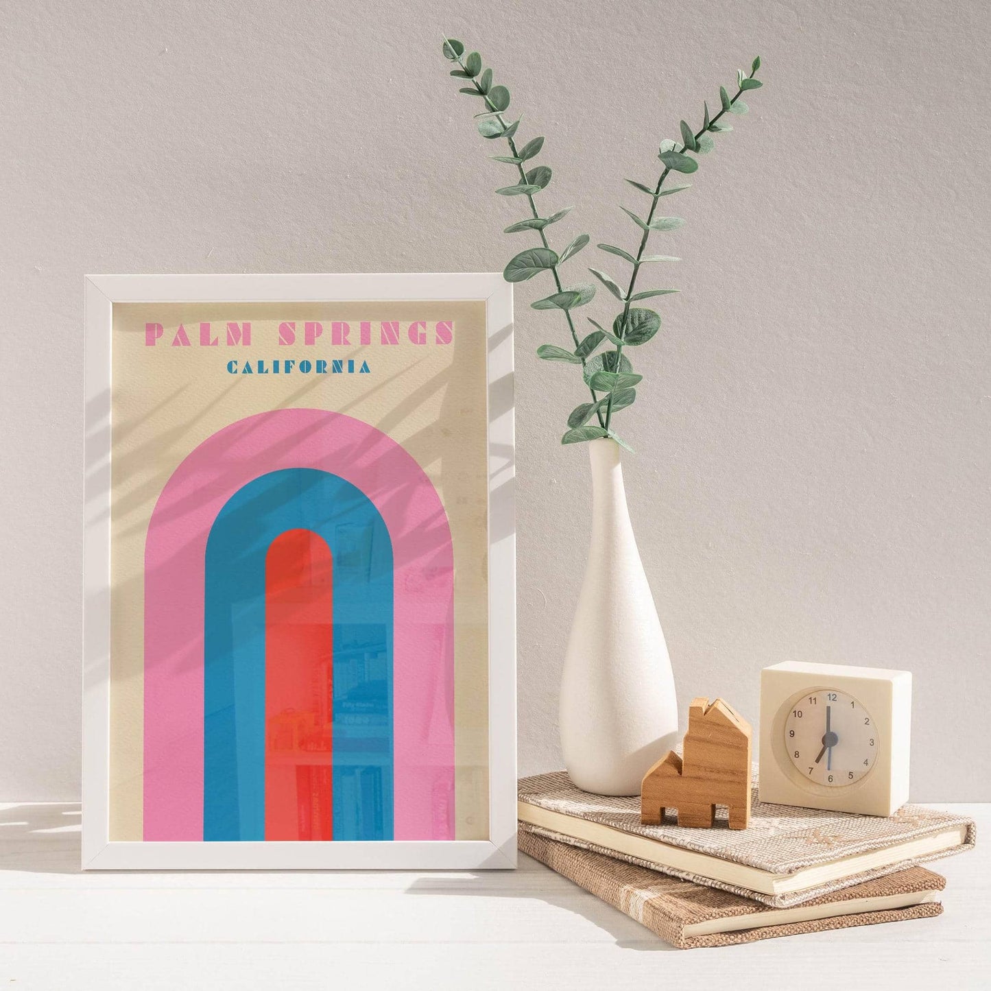 Palm Springs - Minimal Travel Poster - HypeSheriff