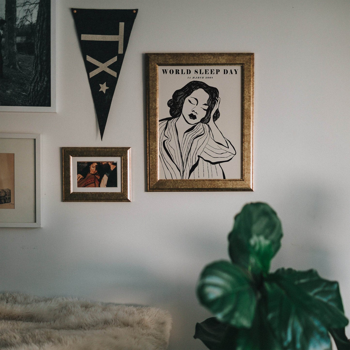 World Sleep Day Cute Woman Print - HypeSheriff