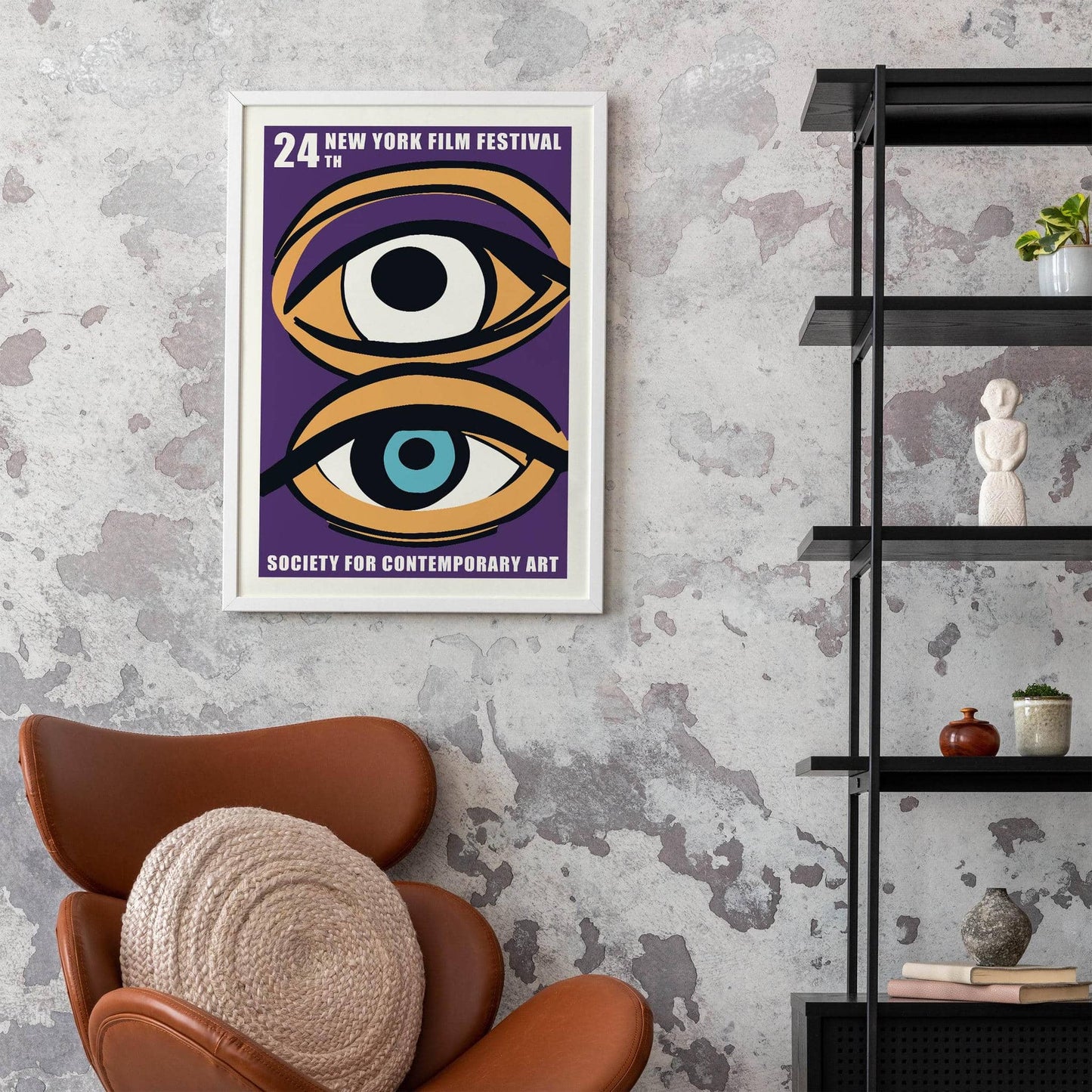 1987 New York Film Festival Poster - HypeSheriff