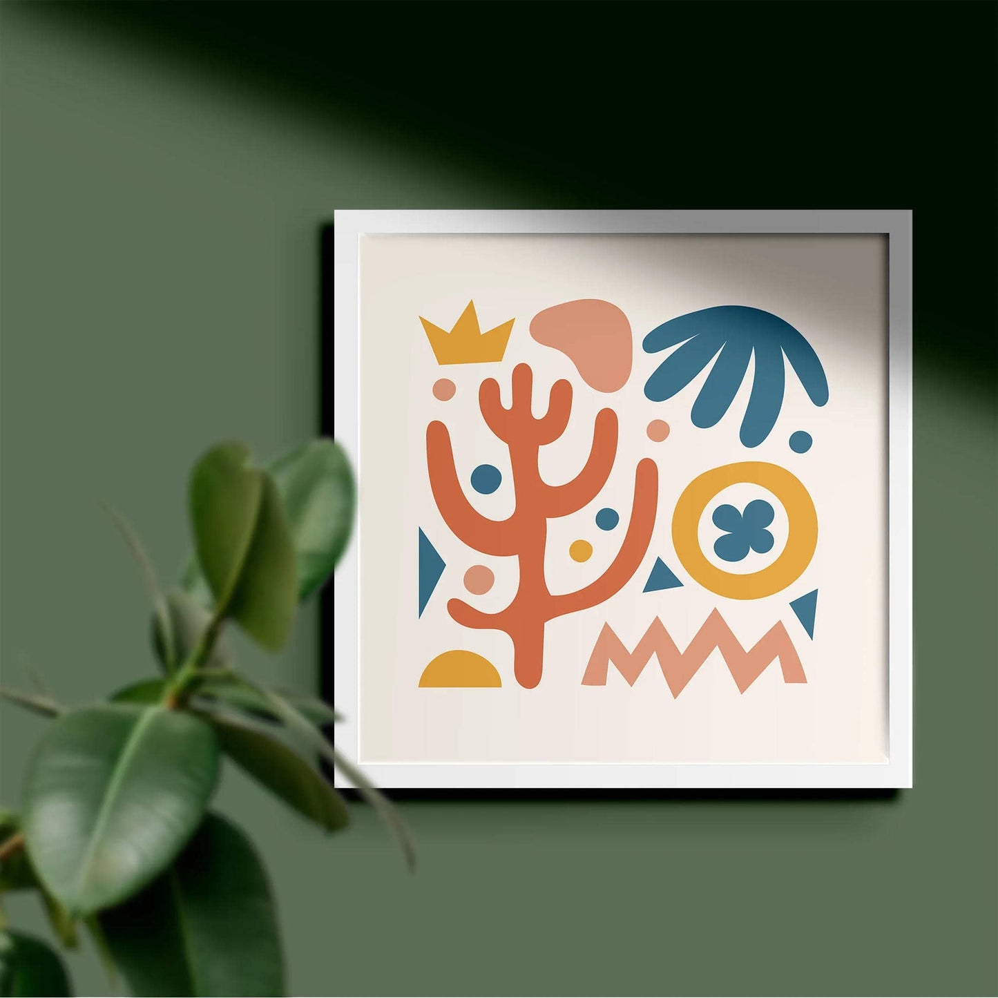 Minimalist Cutouts Print - HypeSheriff