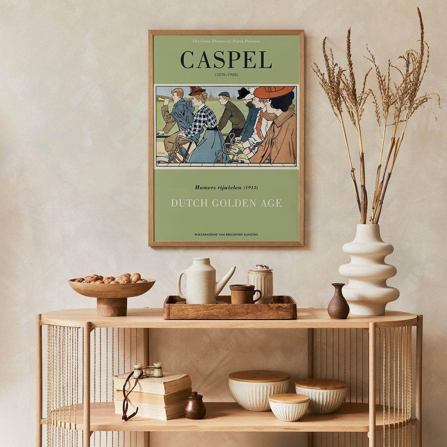 Caspel, Hamers rijwielen Poster - HypeSheriff