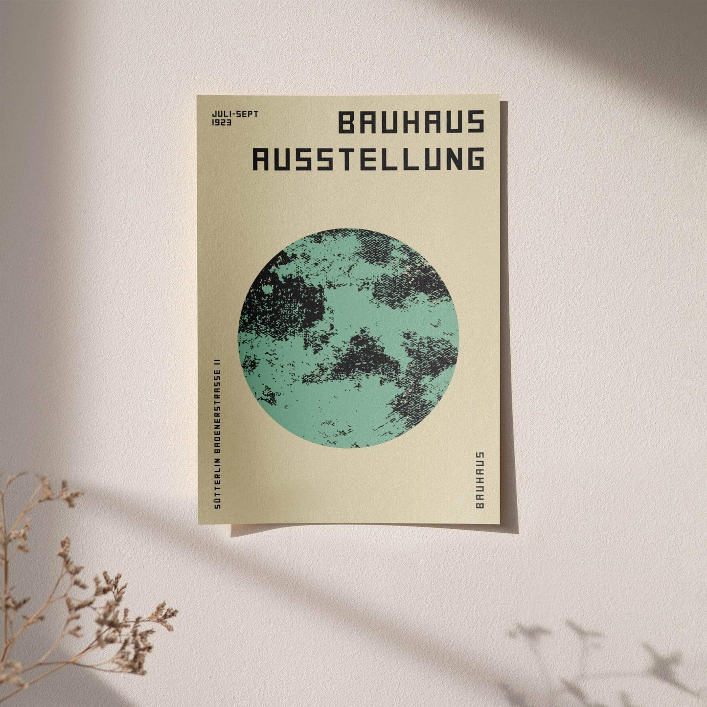 Bauhaus Ausstellung Earth Poster - HypeSheriff