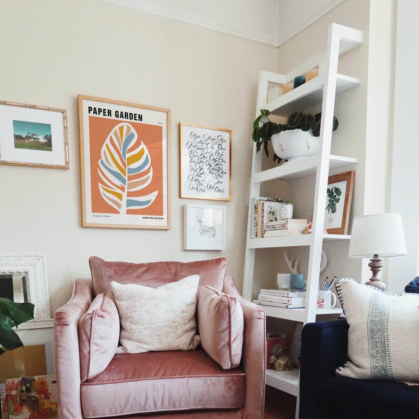 Paper Garden Leaf Poster - HypeSheriff