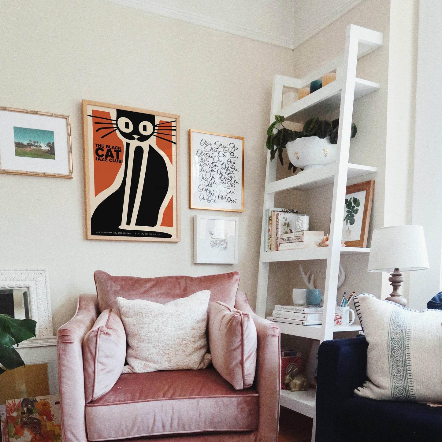 The Black Cat Jazz Club Retro Poster - HypeSheriff